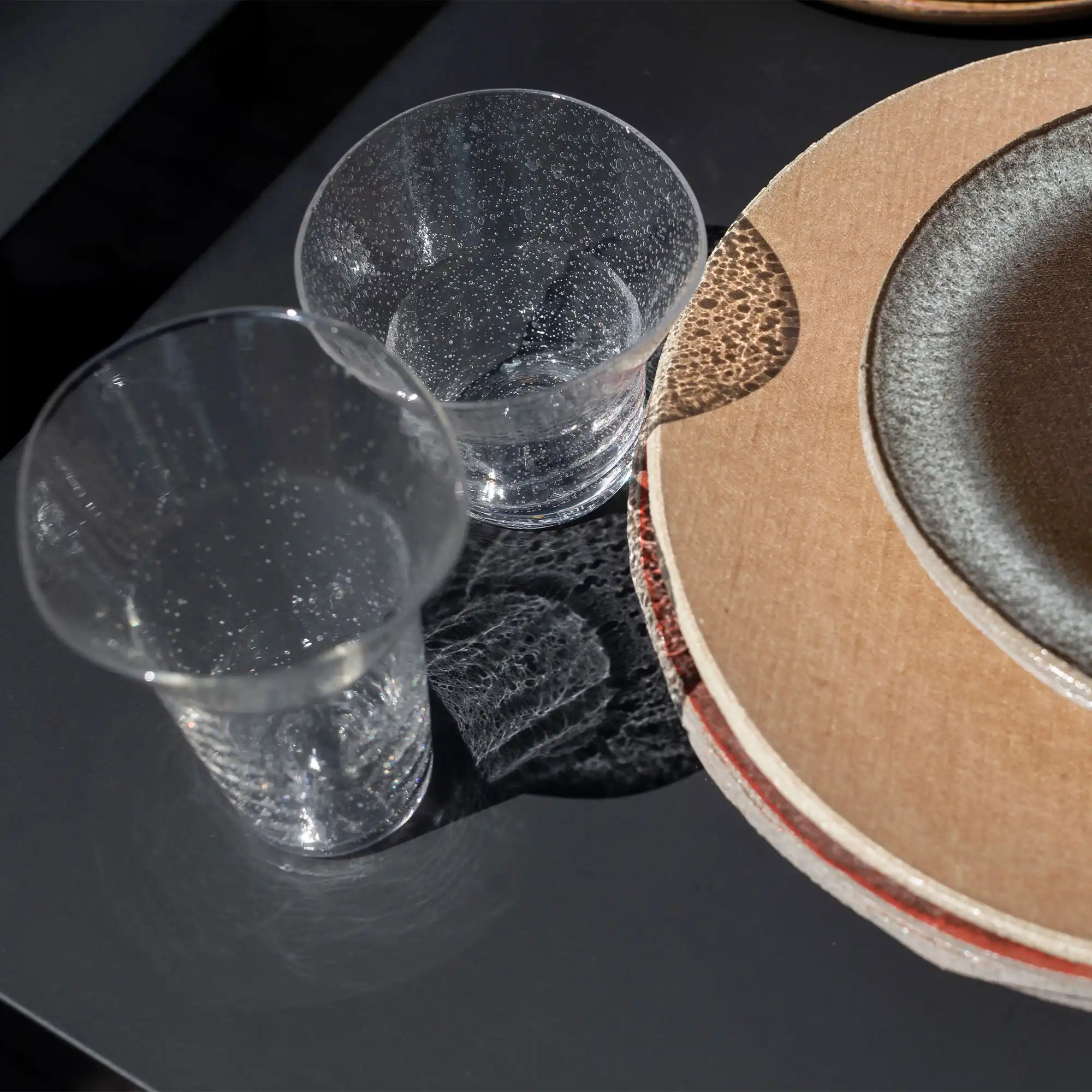 Glass L Paola Navone Table Nomade D10,6 H15 cm 40Cl