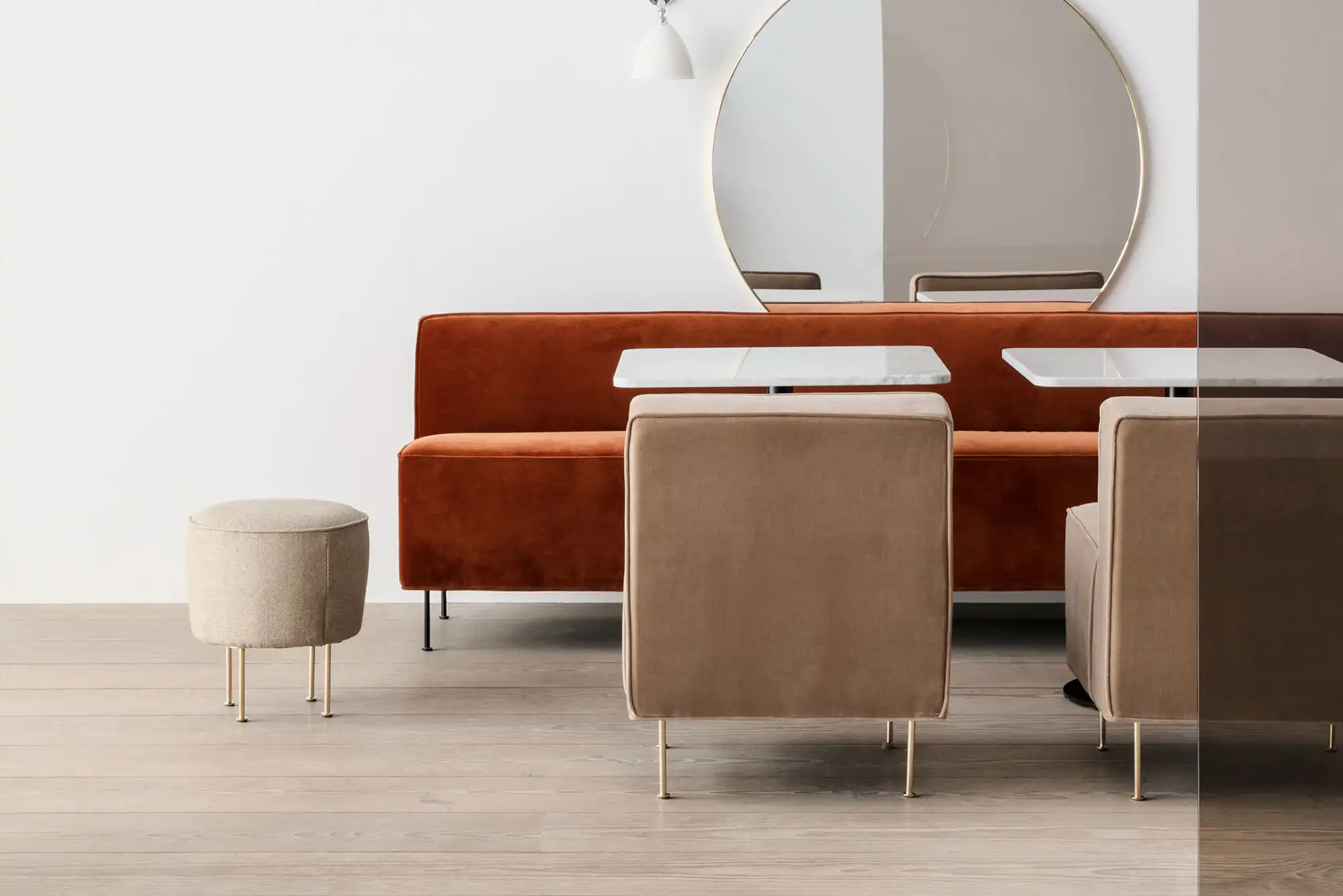 Modern Line Pouffe Ø38