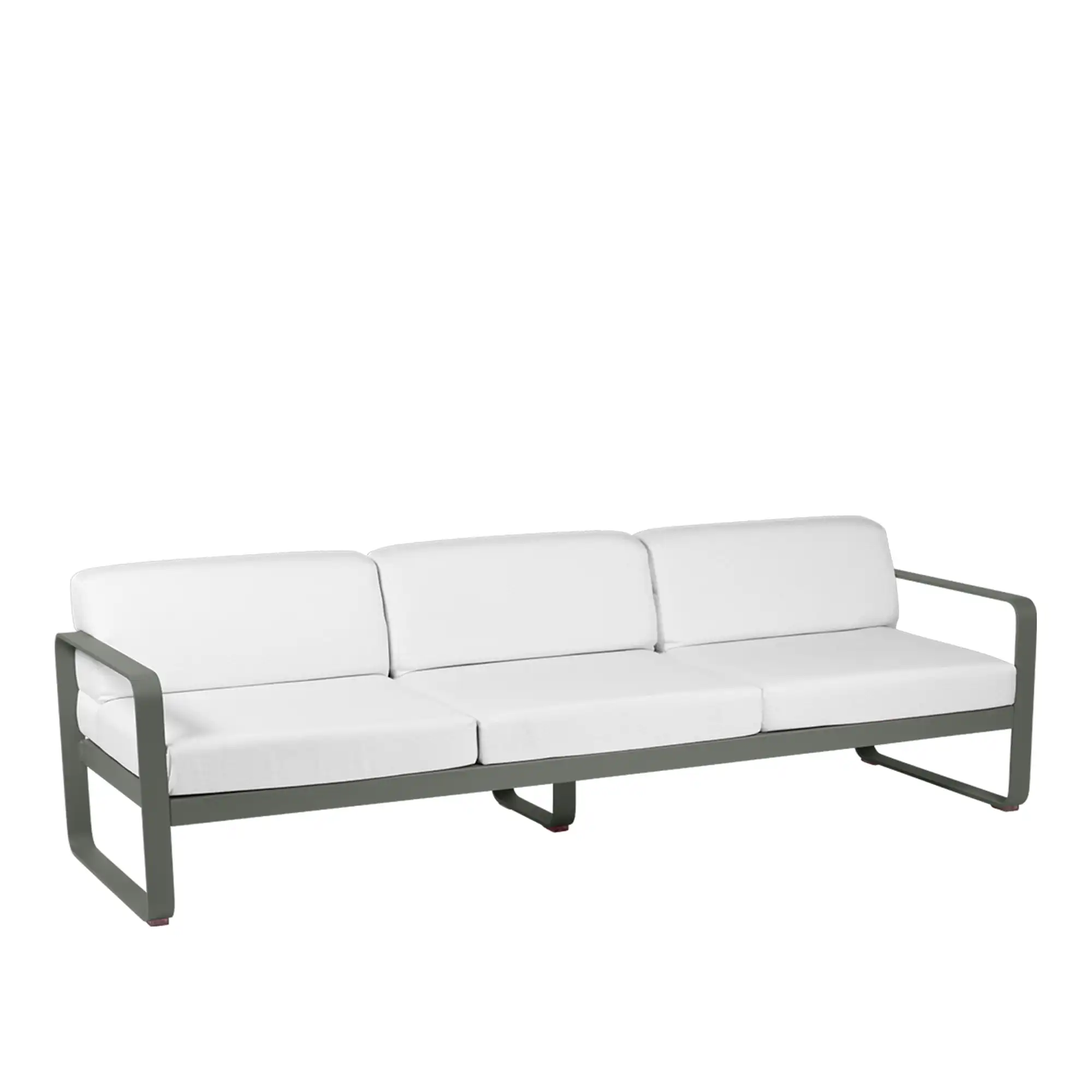 Bellevie 3 Seater Sofa Off-White Cushions, Rosemary