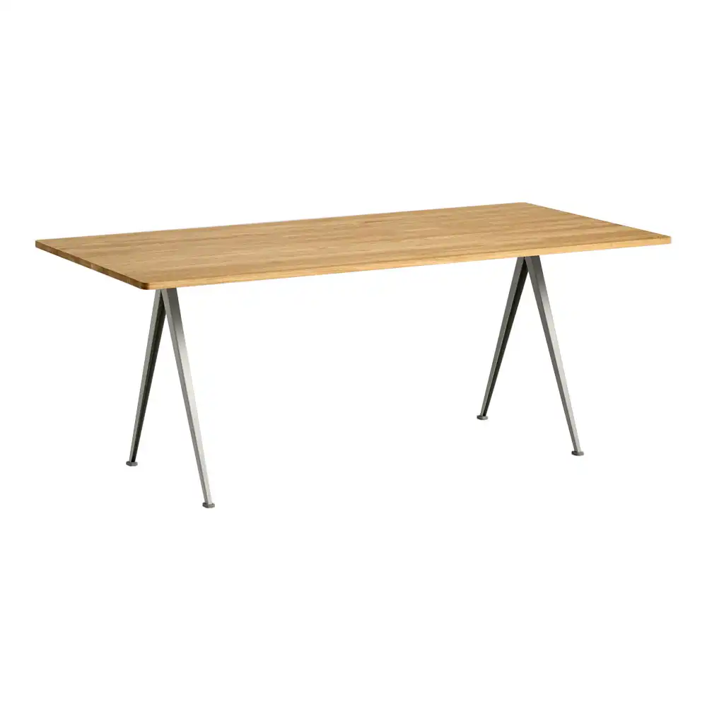 Pyramid Table 02 190x85 cm Beige/Klarlackad Ek