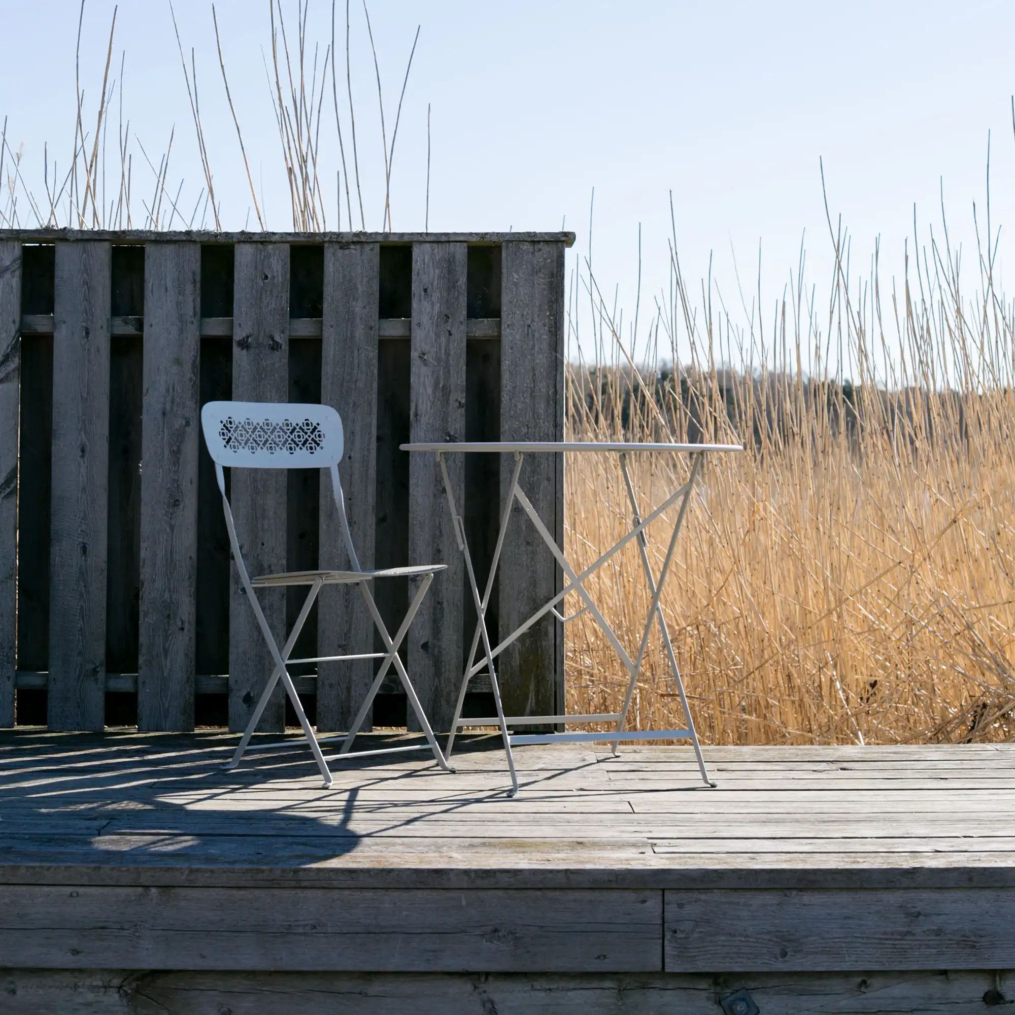 Lorette Folding Chair Clay Grey A5