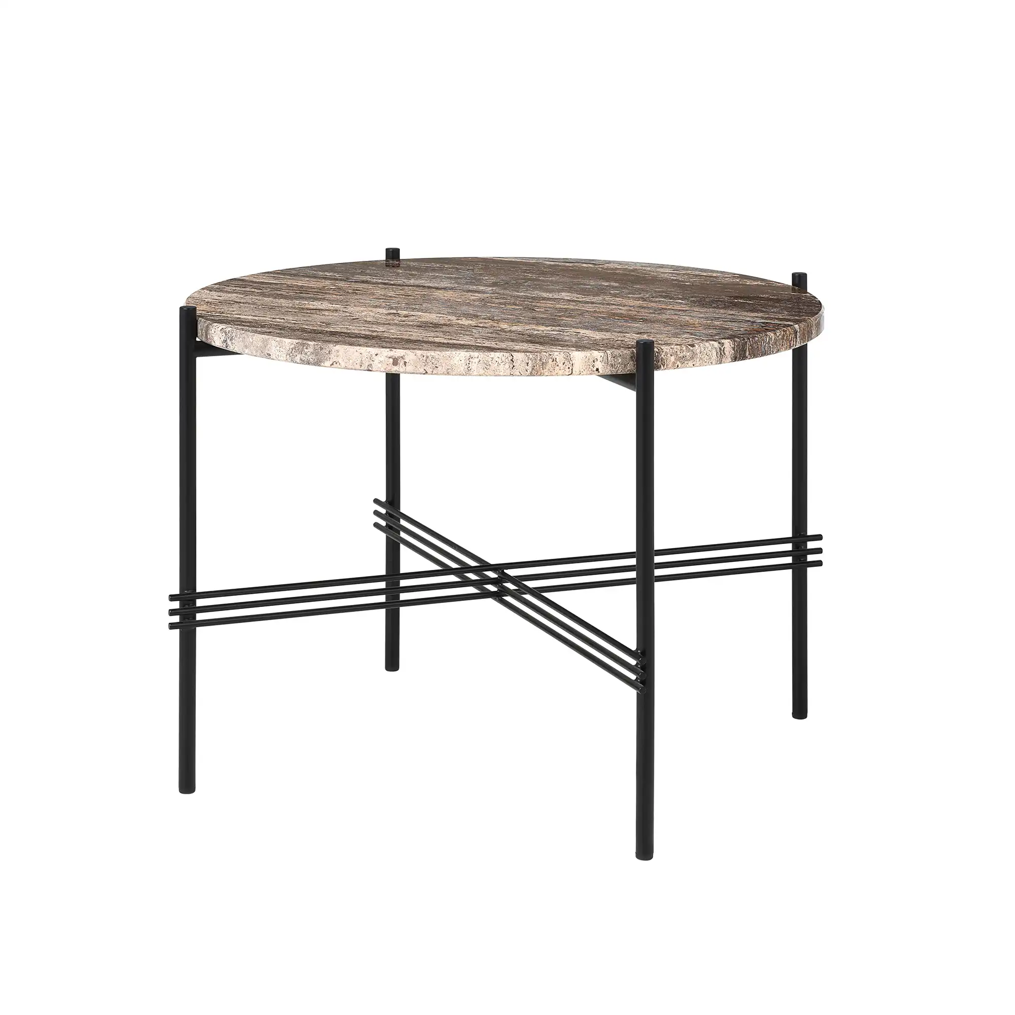 TS soffbord Ø80 cm svart