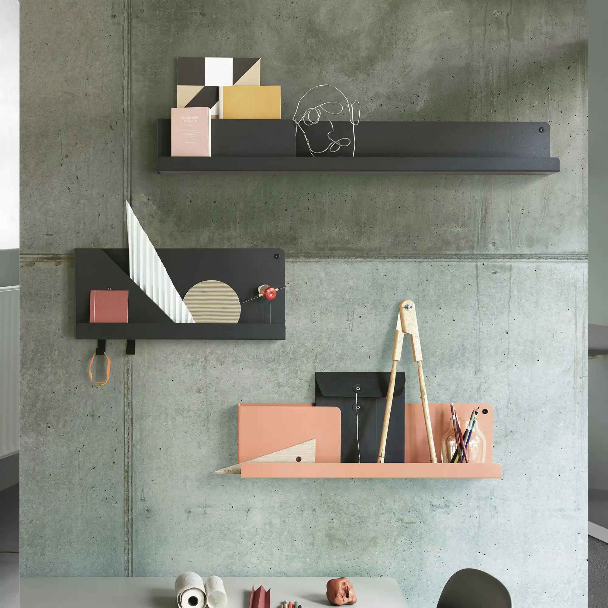 Folded Shelves