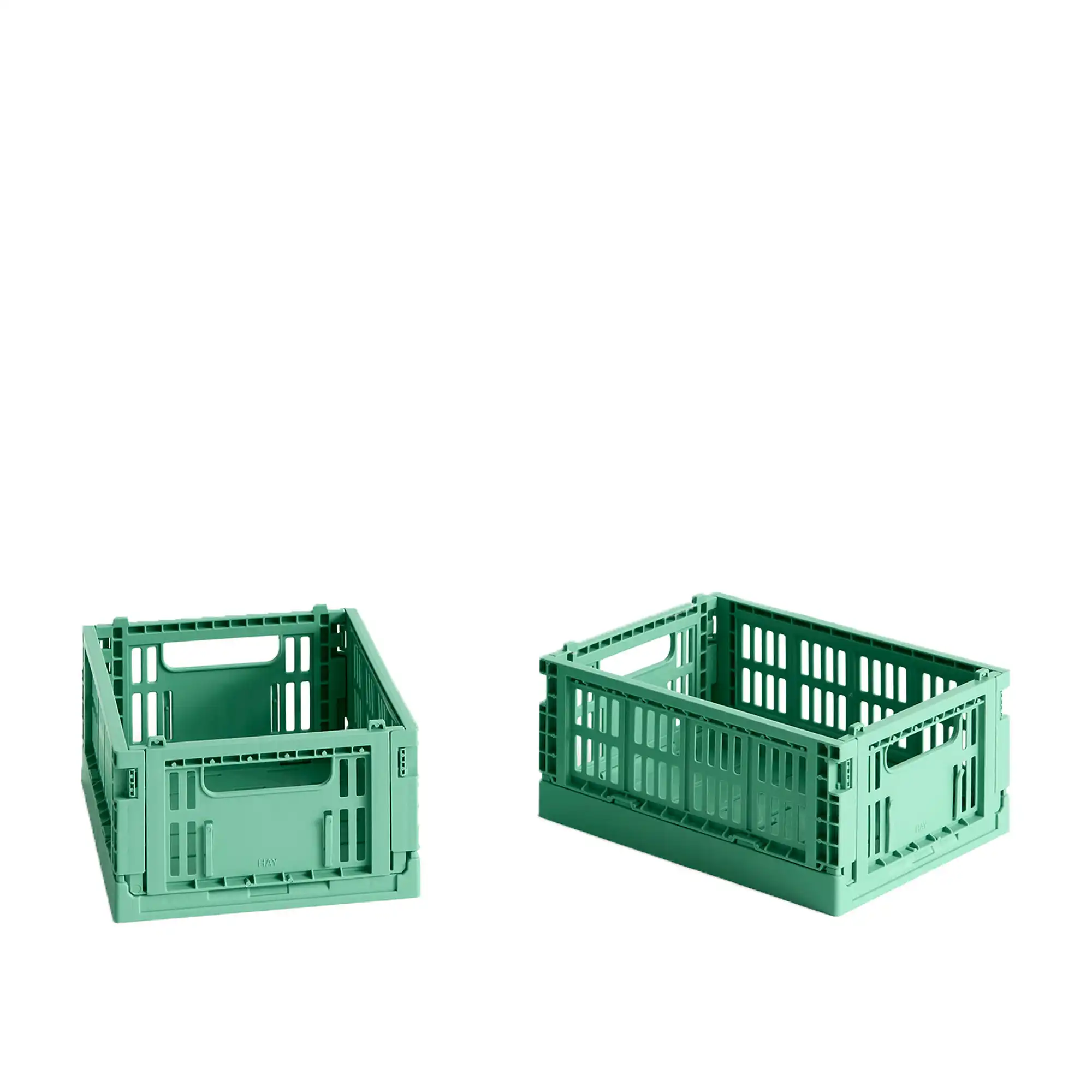 Colour Crate Mini förvaringslådor 2-pack Dark Mint