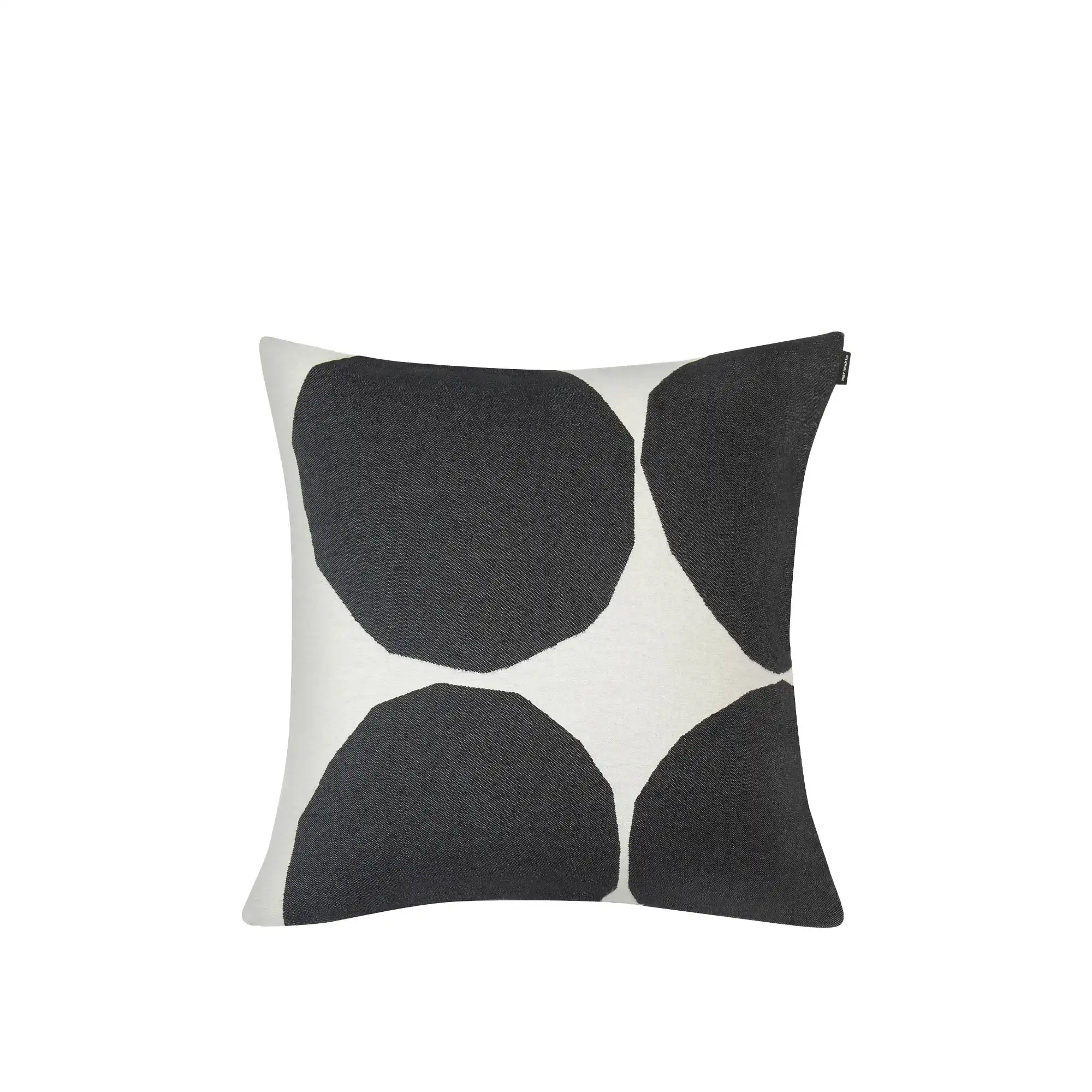 Kivet kuddfodral 50x50 off white, black