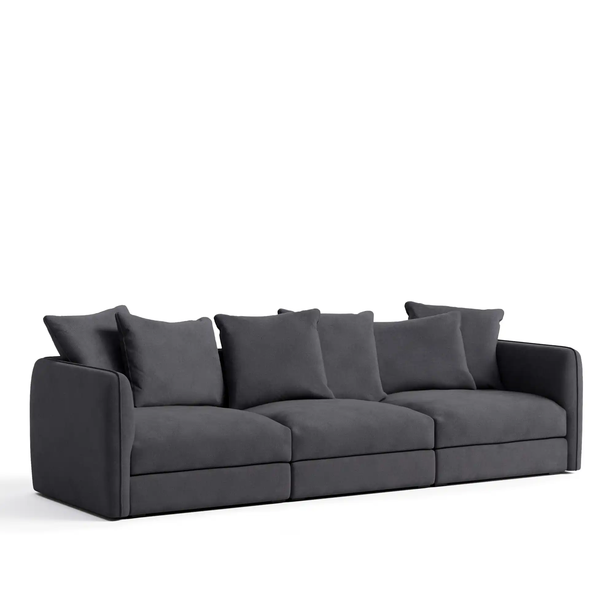 Pavarotti 3-Seater - Shadow Dark Grey