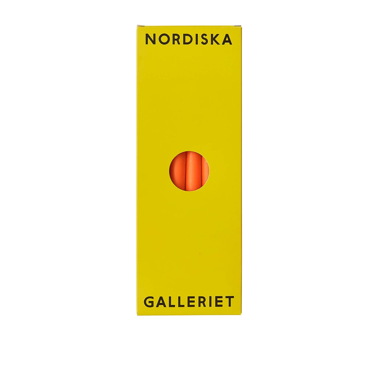 Nordiska Galleriet Candles Pack of 6 - Orange