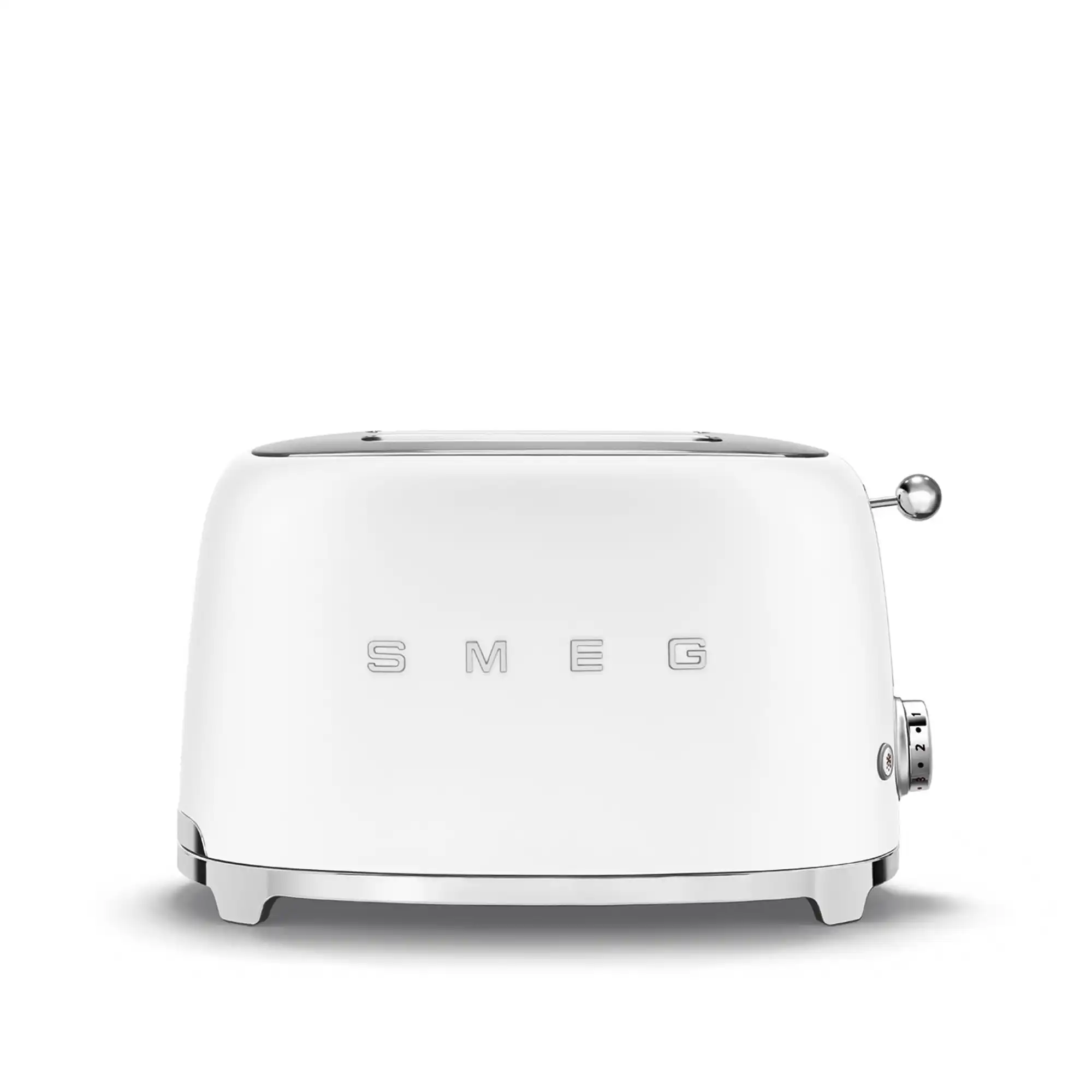 Smeg 2 Slice Toaster Matt White