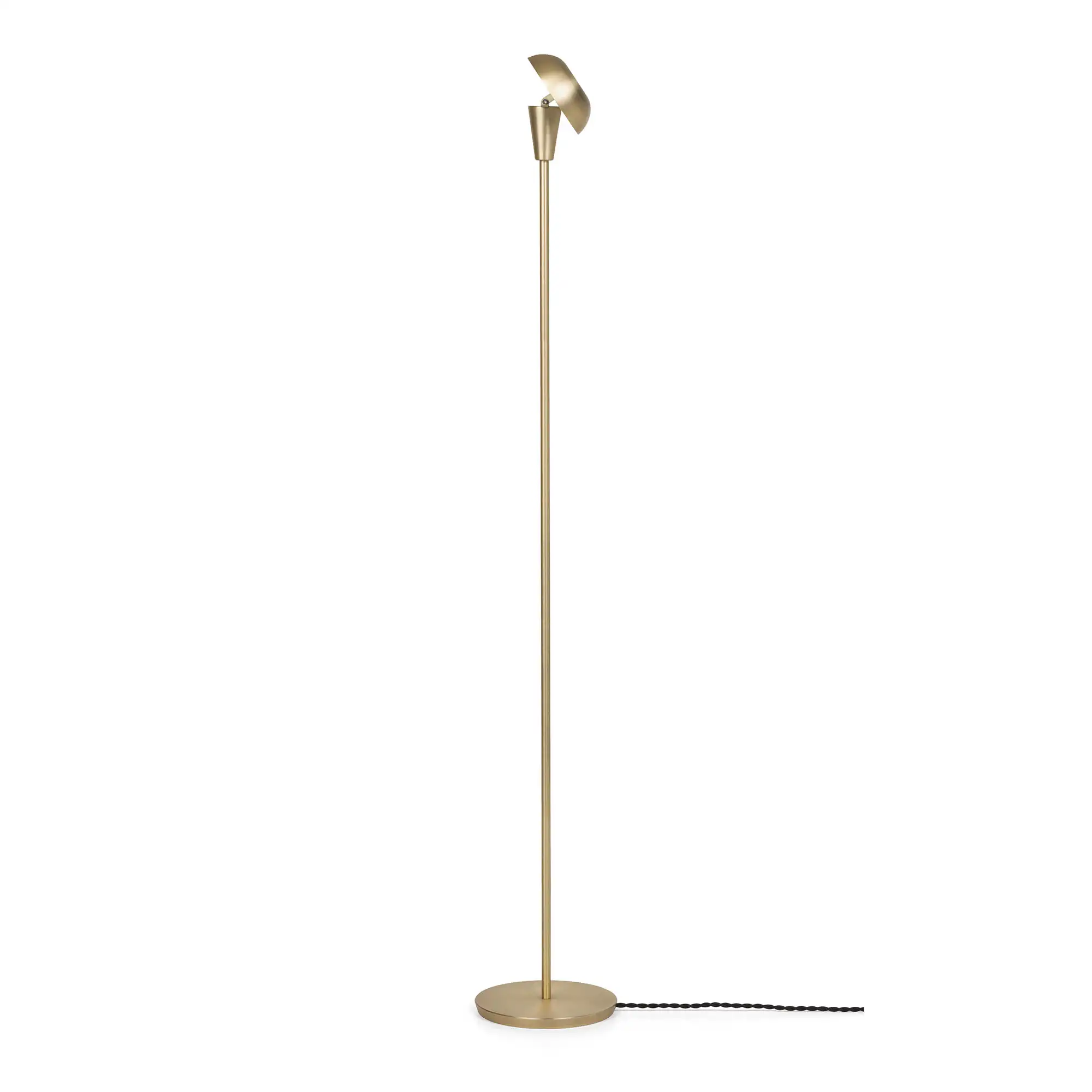 Tiny Floor Lamp Brass