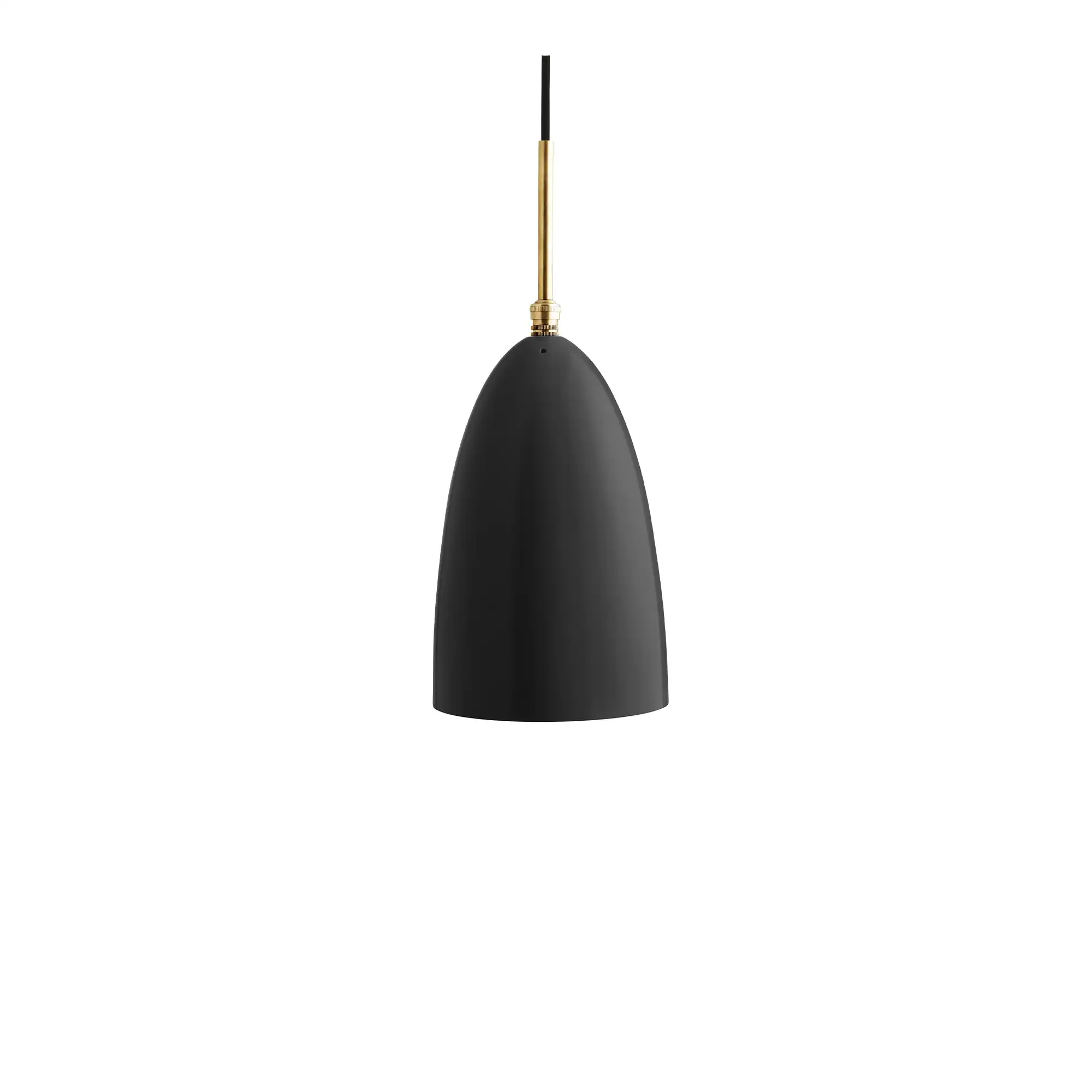 Gräshoppa Pendant, Black Semi Matt