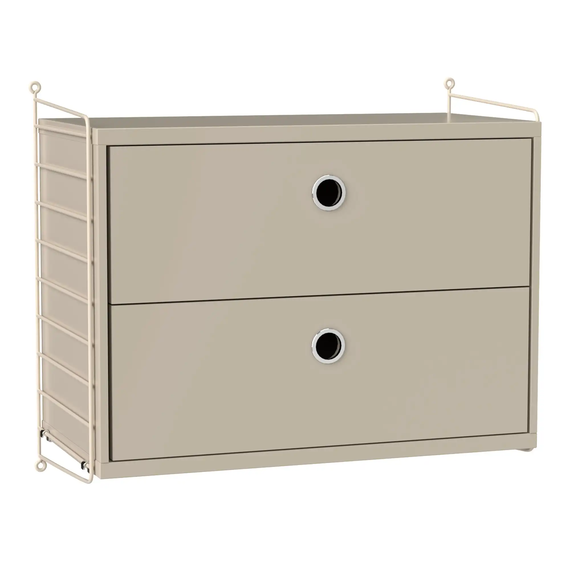 Sovrum hyllsystem A beige/beige