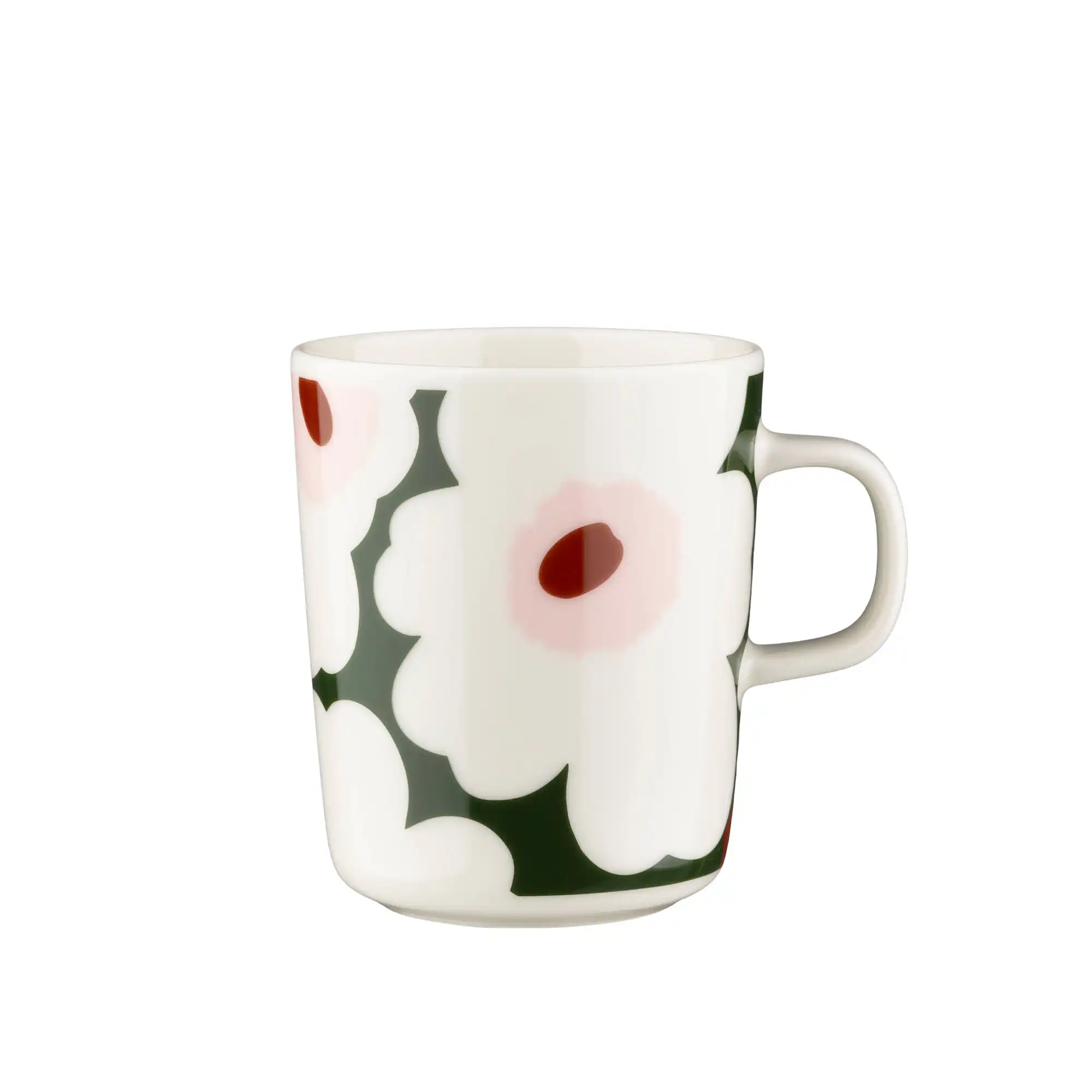 Unikko mugg 25 cl white beige