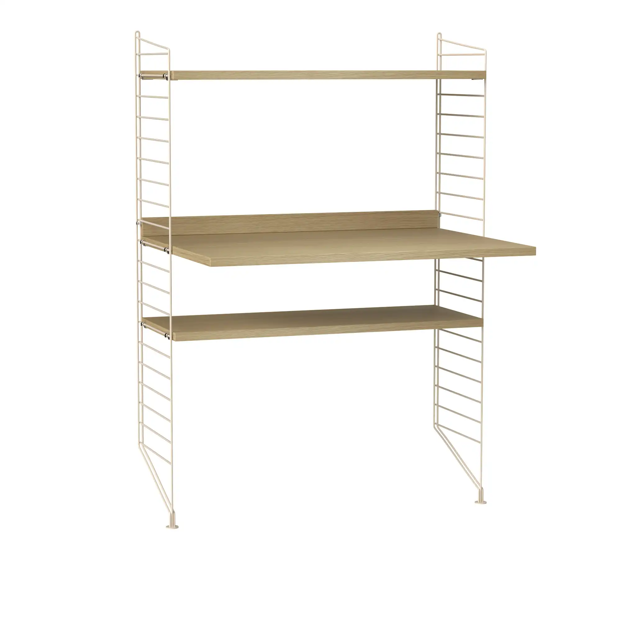 Kontor hyllsystem H ek/beige