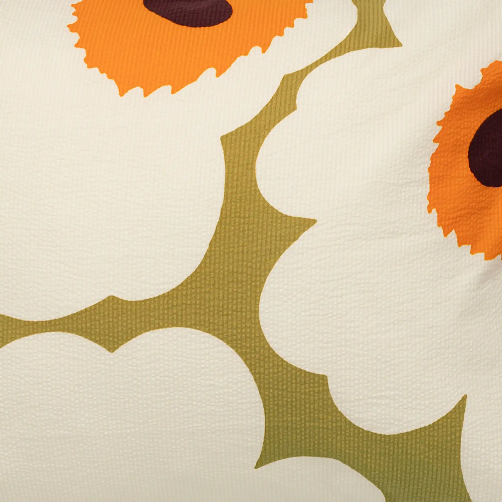 Unikko örngott Caramel, Cream & Warm Orange