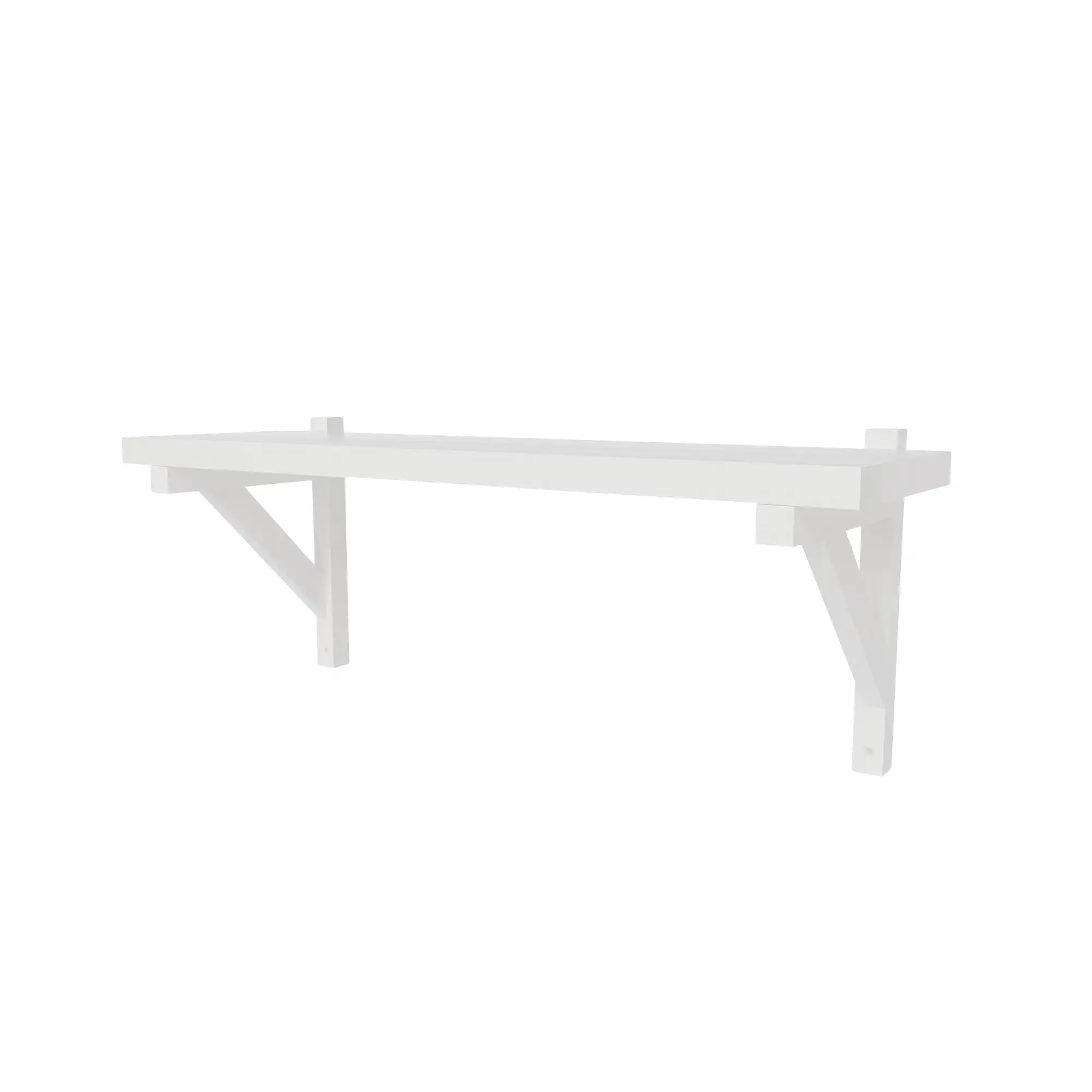 Bracket Shelf Base White