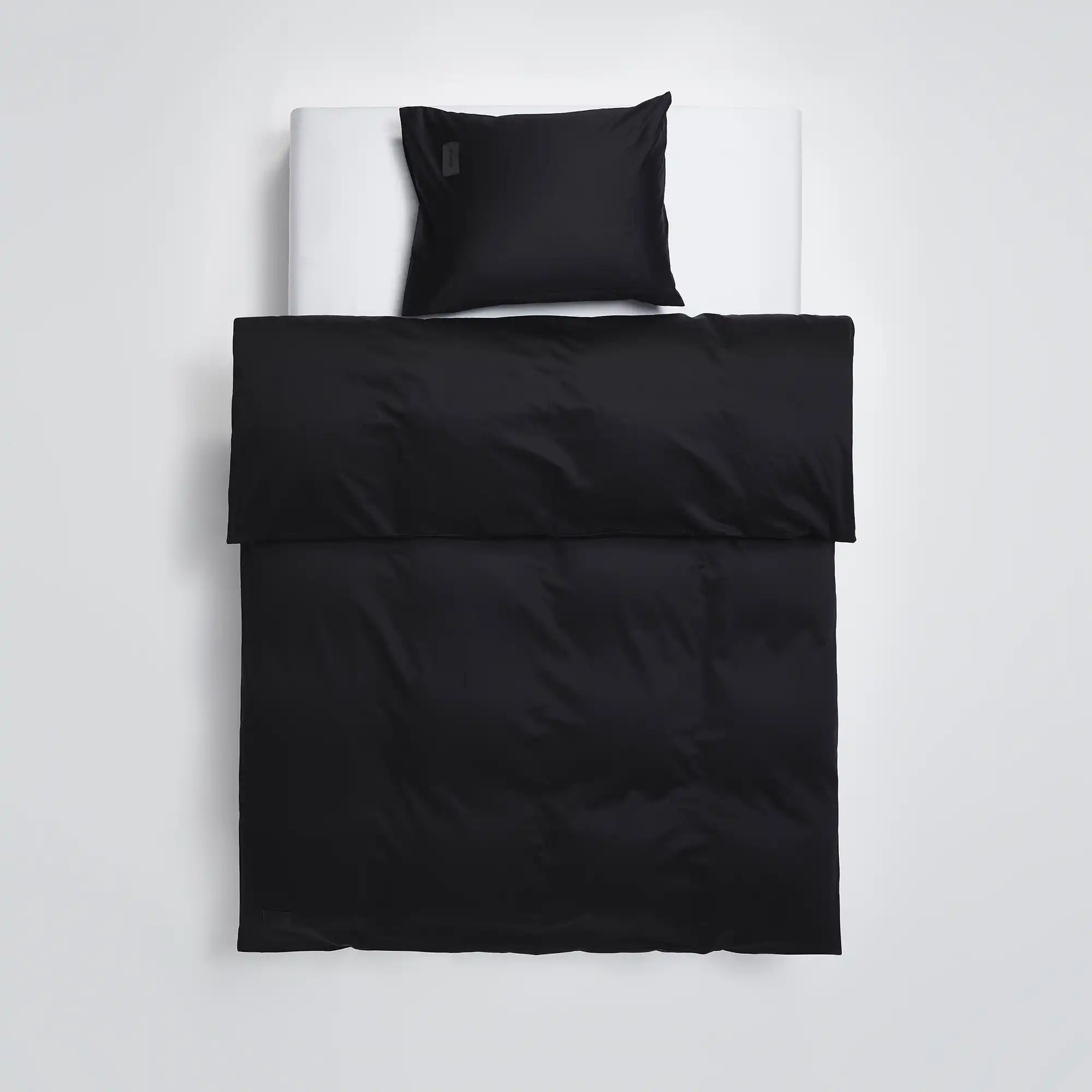 Pure Pillow Case Sateen Black