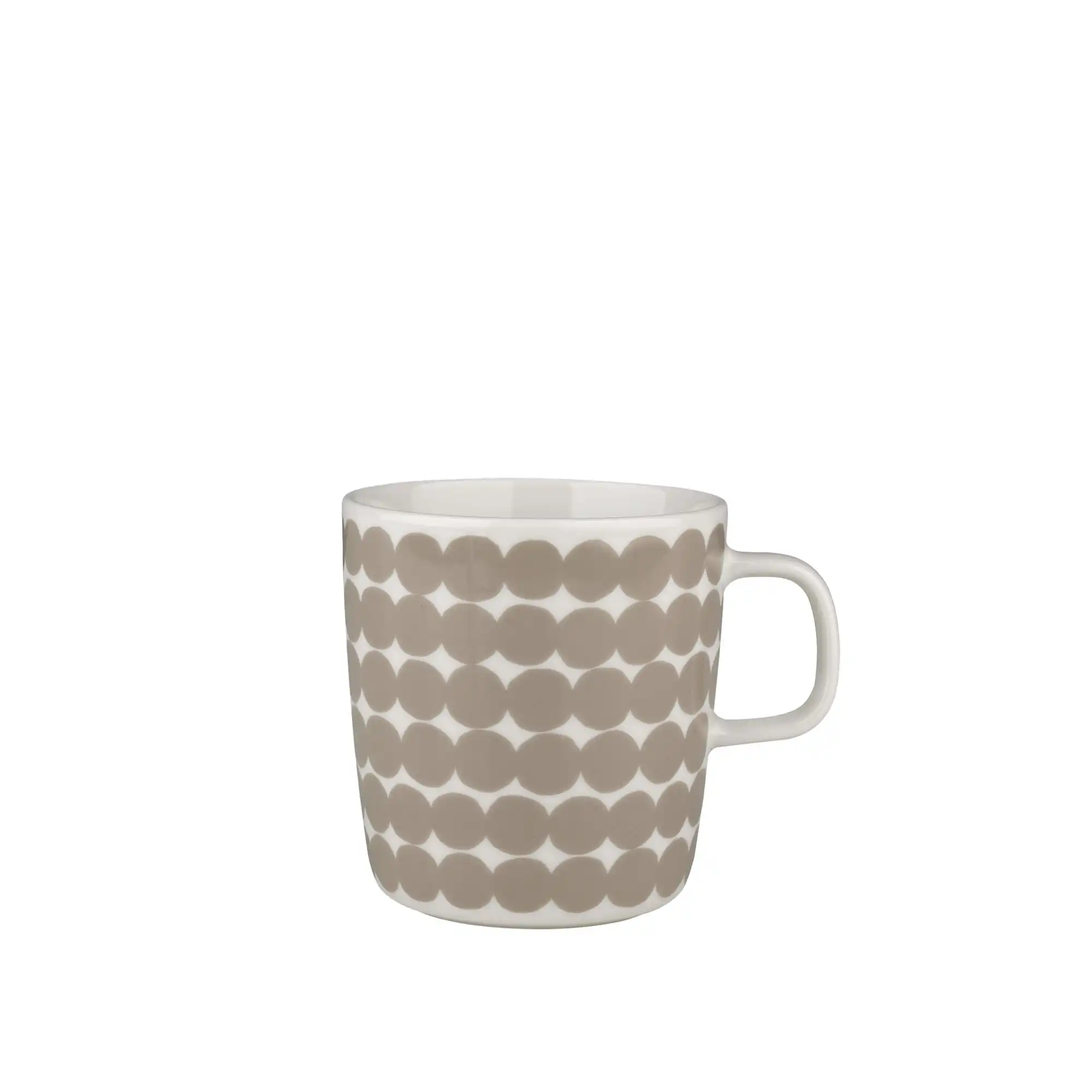 Oiva/räsymatto mugg 40 cl white, beige