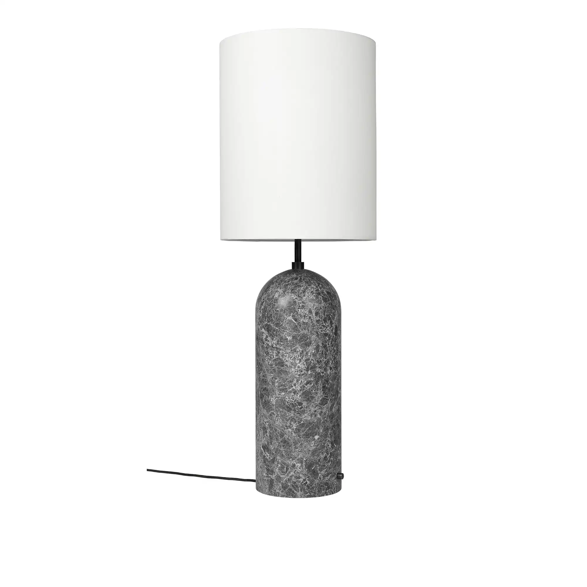 Gravity Floor Lamp XL High - Grey Marble/White