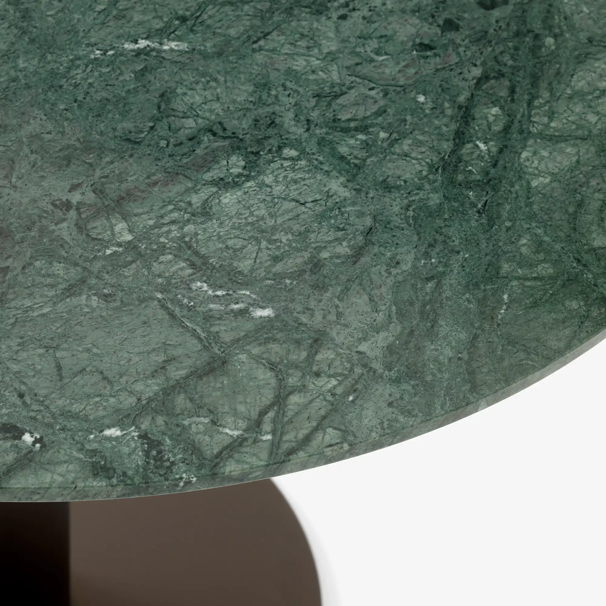 In Between Dining Table SK12 Marble Verde Guatemala Top