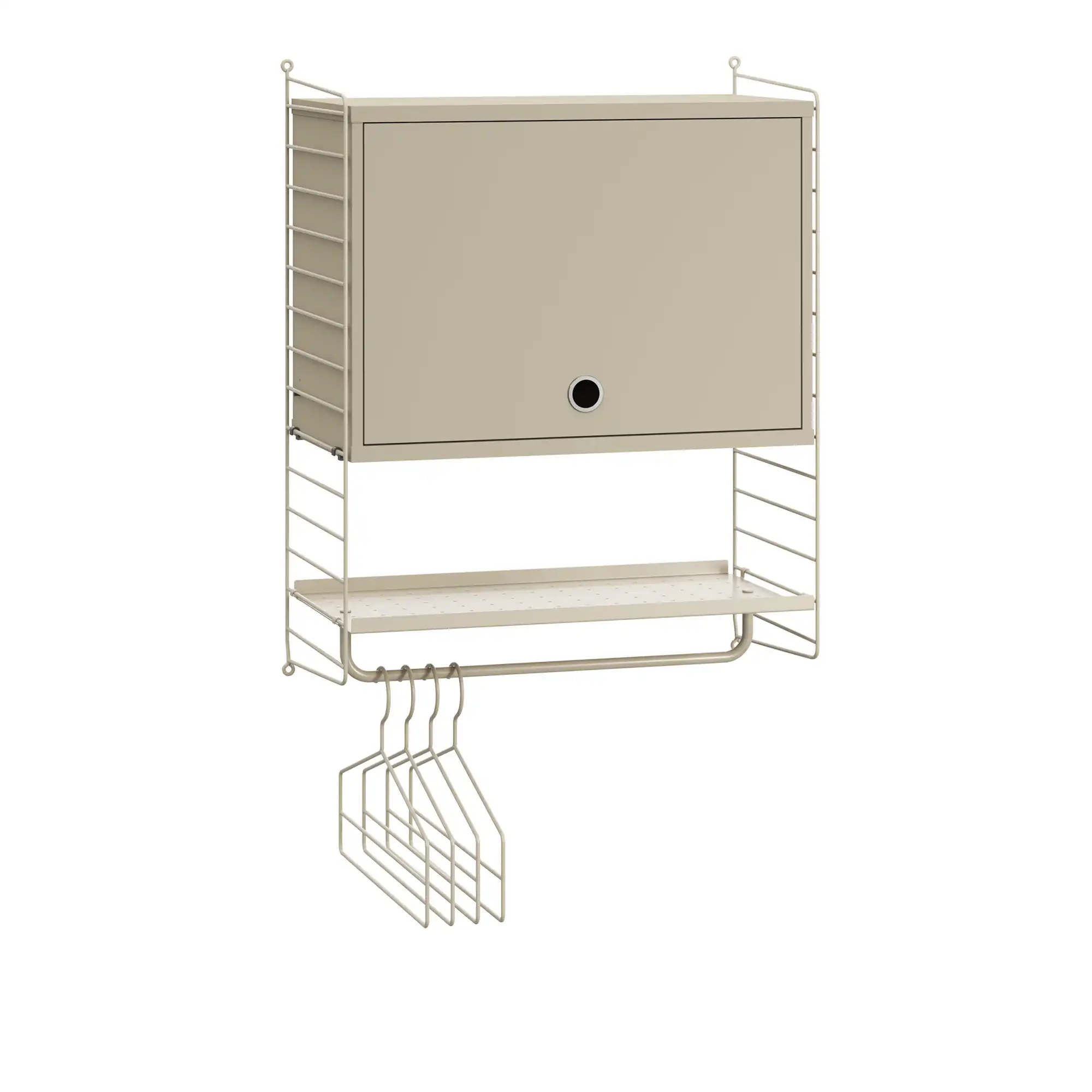 Hall hyllsystem V beige/beige