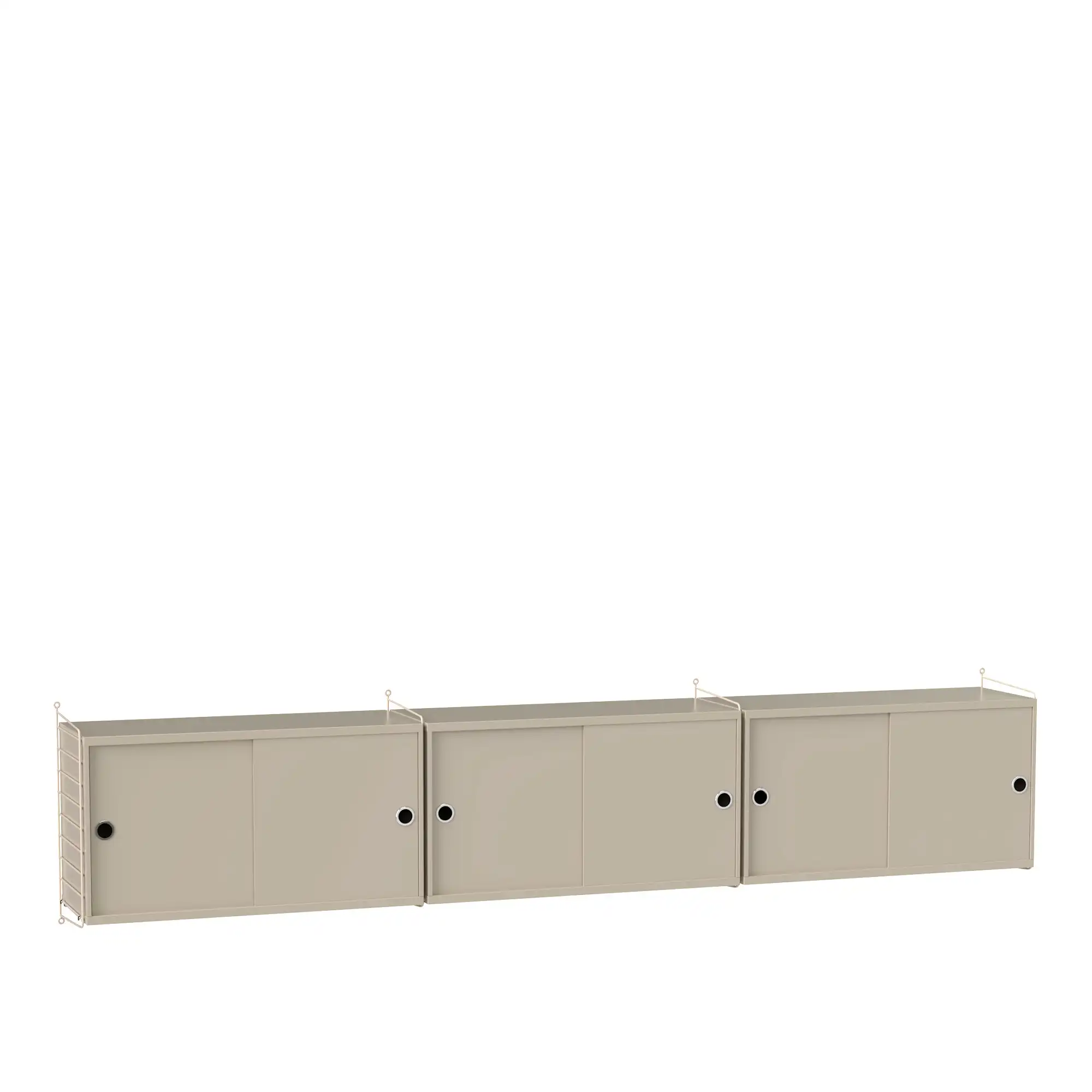 Vardagsrum hyllsystem D beige/beige