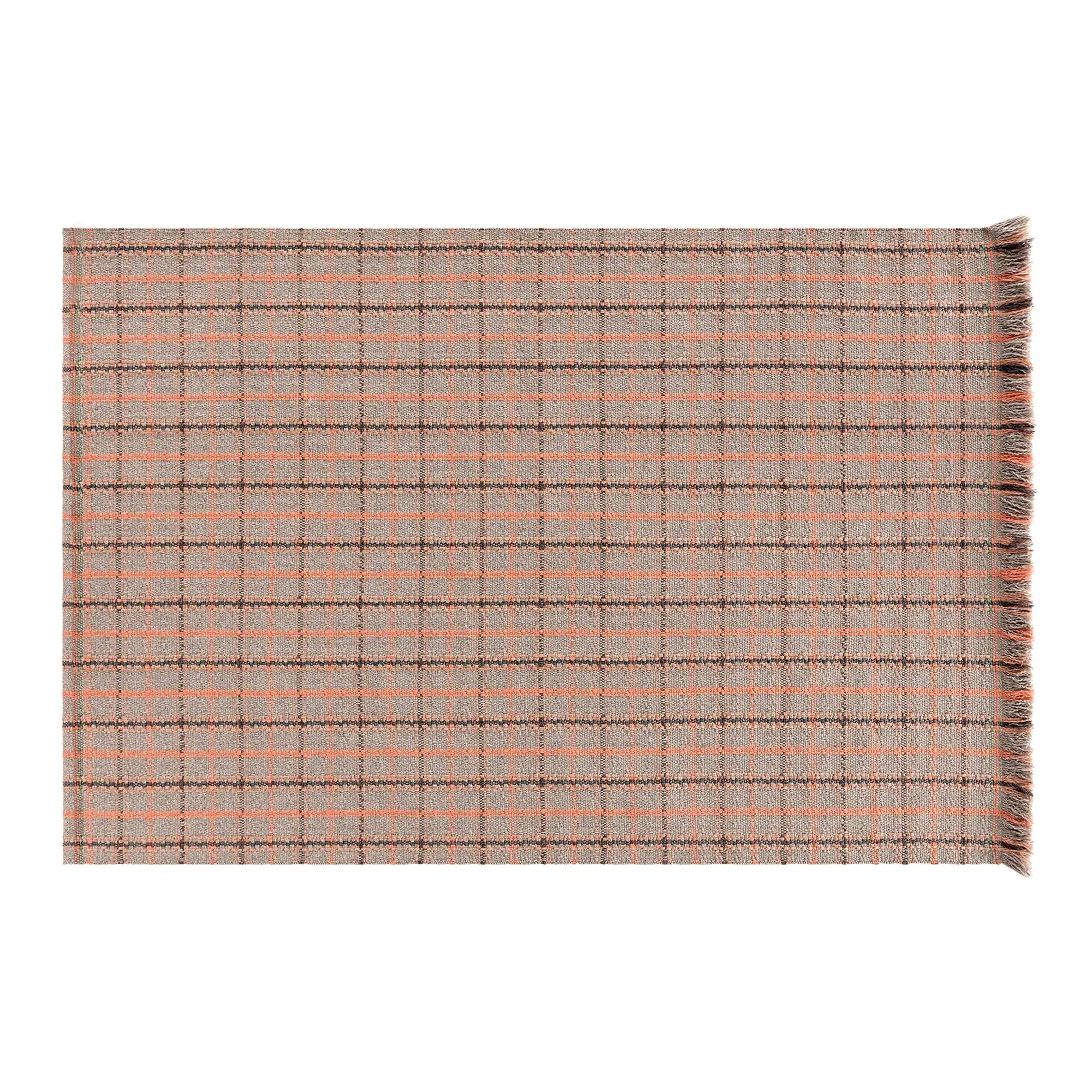 Garden Layers Rug - Tartan Terracotta