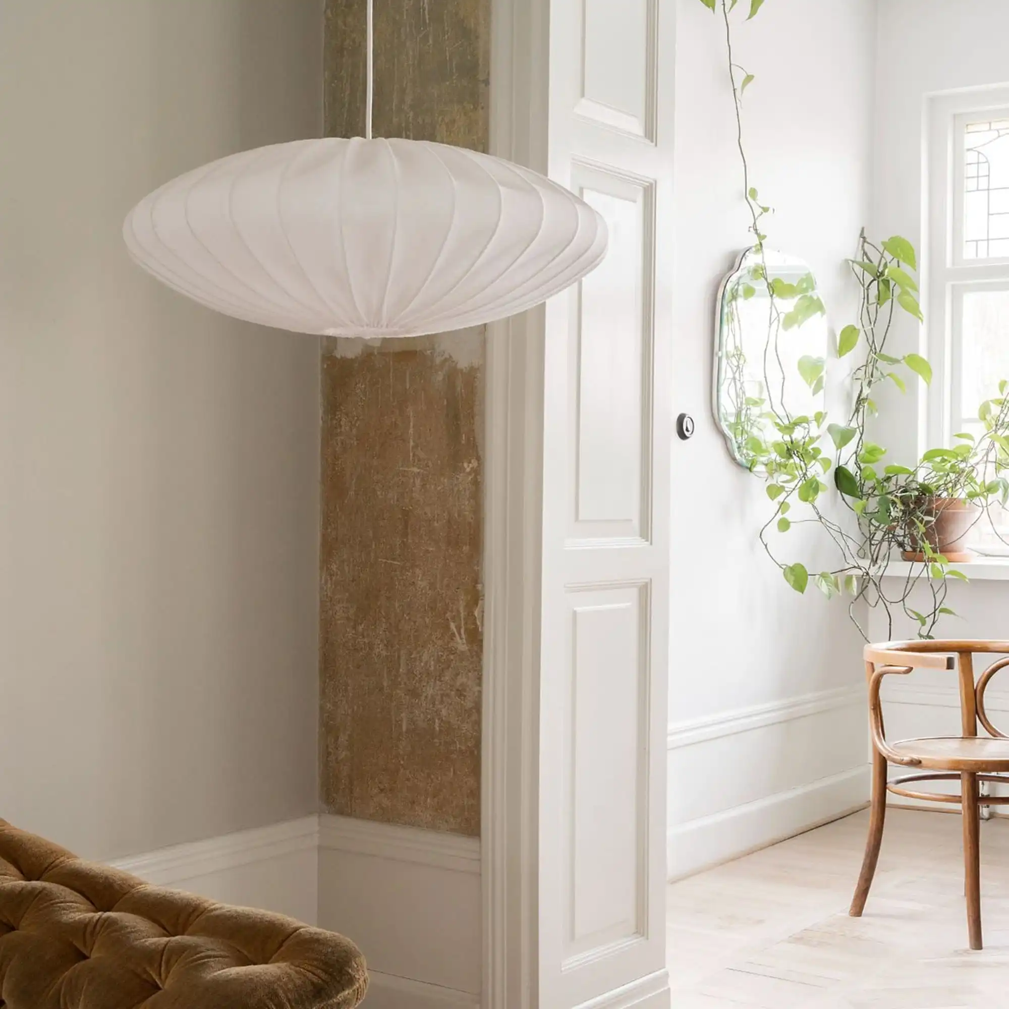 Ellipse 65 Linen Pendant Lamp