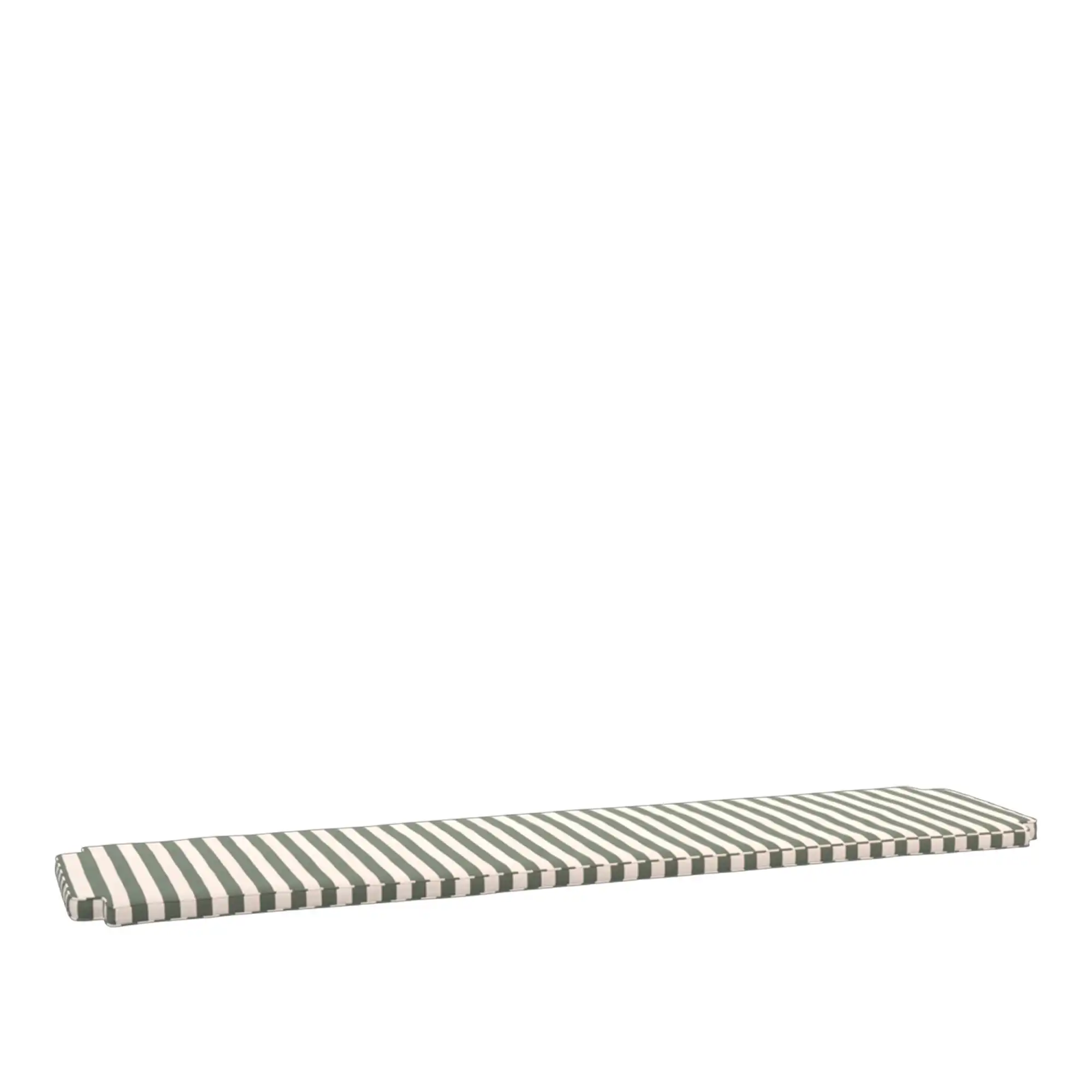 Drachmann dyna trädgårdsbänk 200cm light apricot/dark green stripe