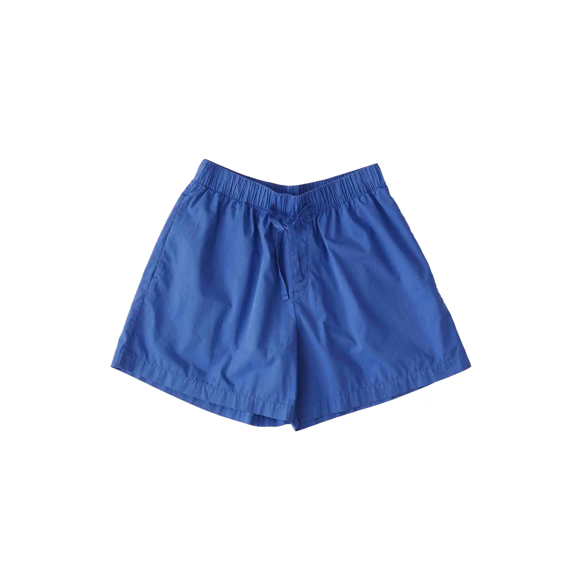 Poplin Pyjamas Shorts - Royal Blue - XS
