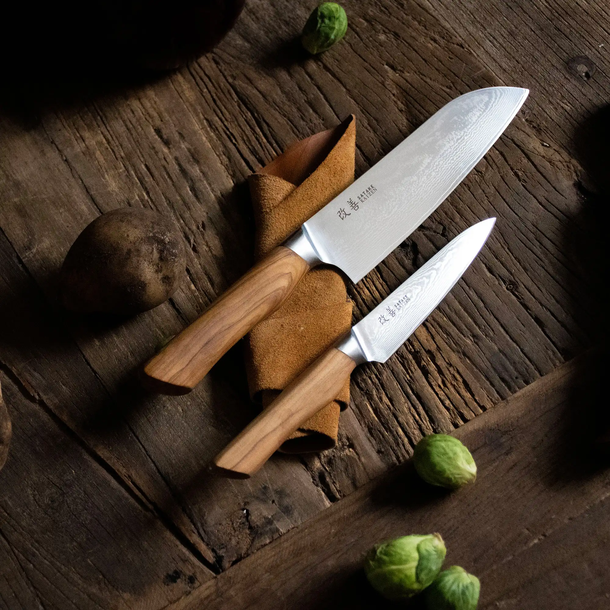 Kaizen Knivset 2st - Santoku & Petty