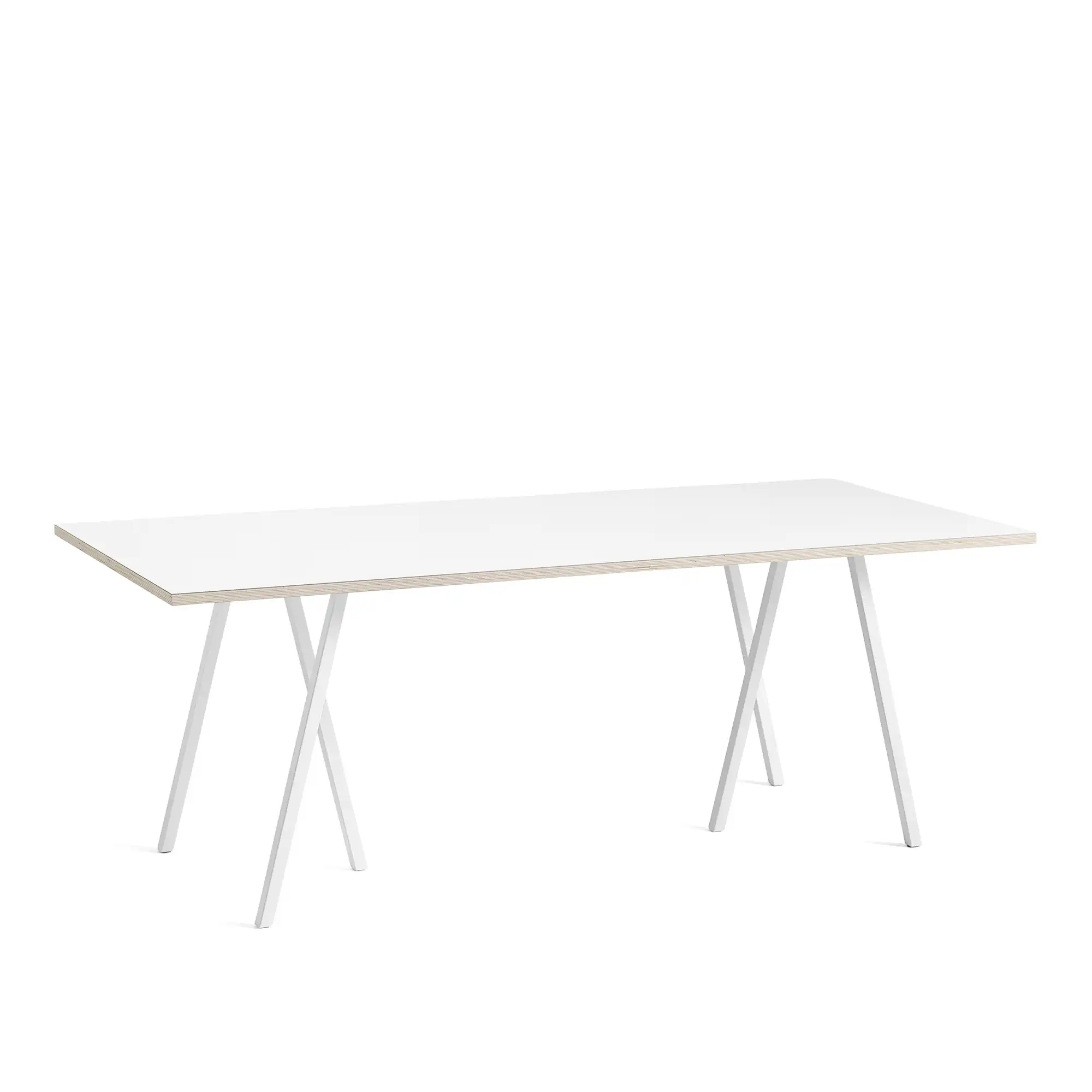 Loop Stand Table - White - 200 x 92,5 cm