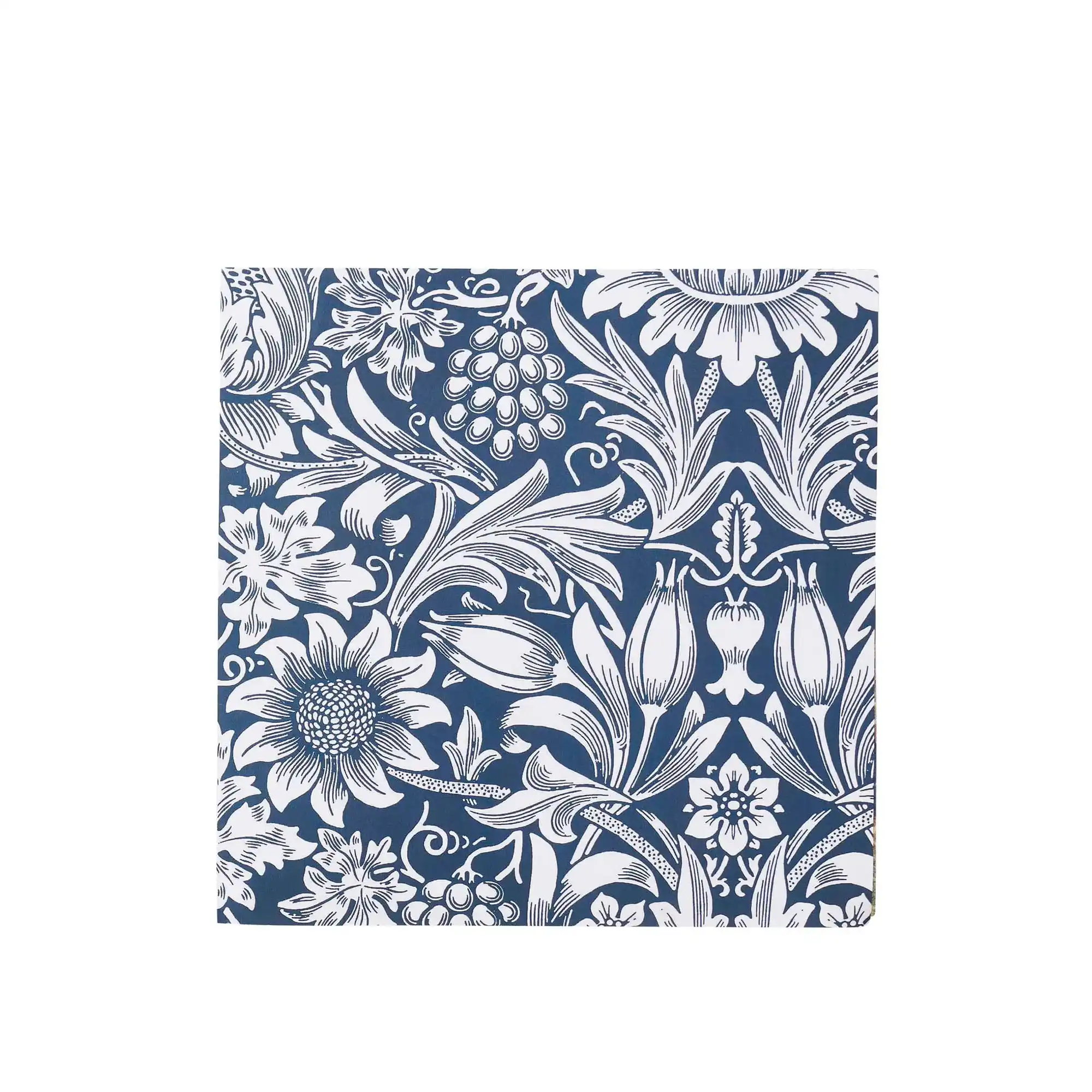 Sunflower Paper Napkins Dark Denim