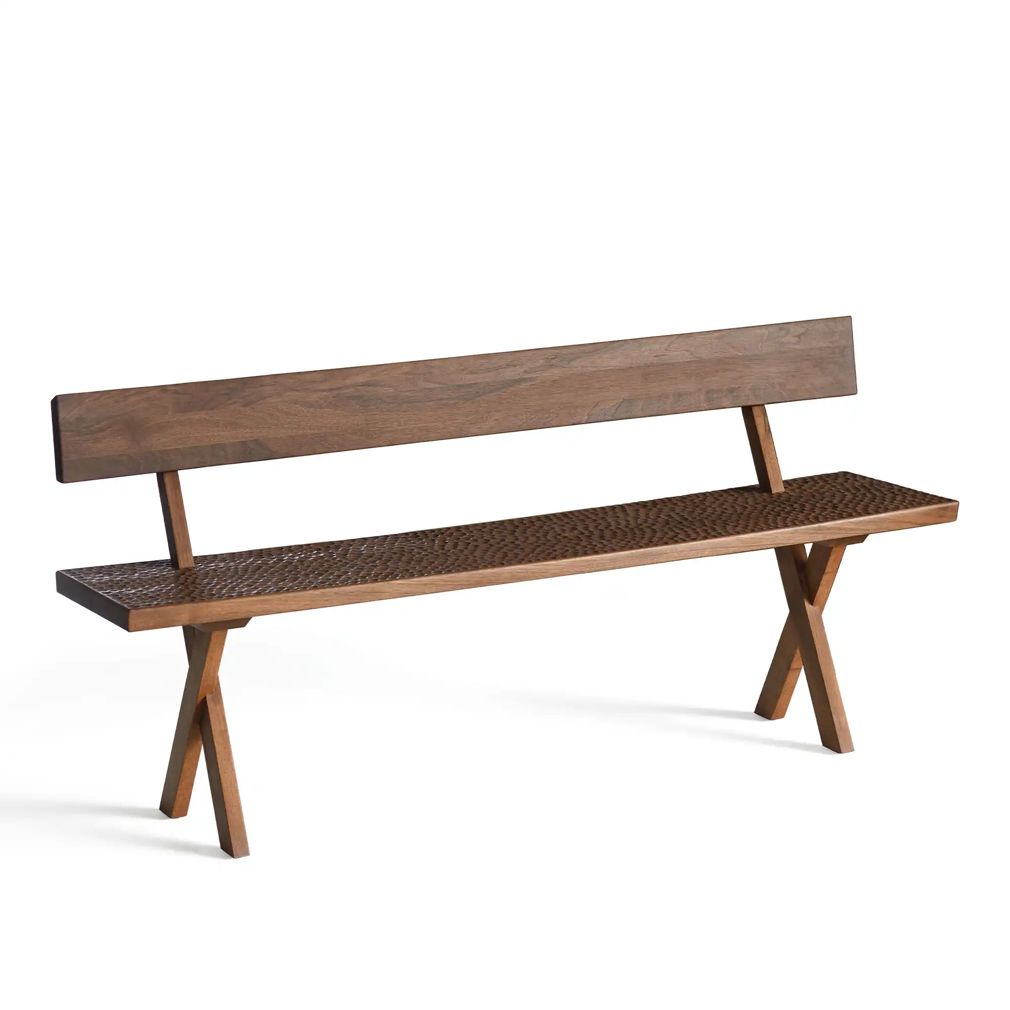 Touch Bench with backrest