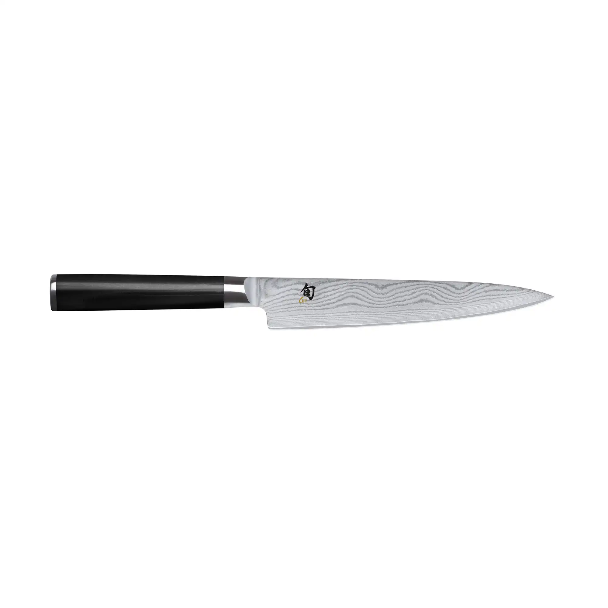 Shun Classic Universalkniv 15 cm, Svart handtag