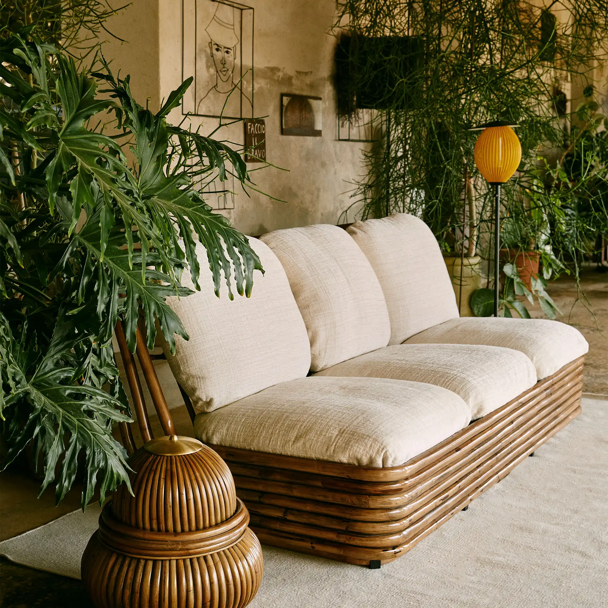 Bohemian 72 3-sitssoffa