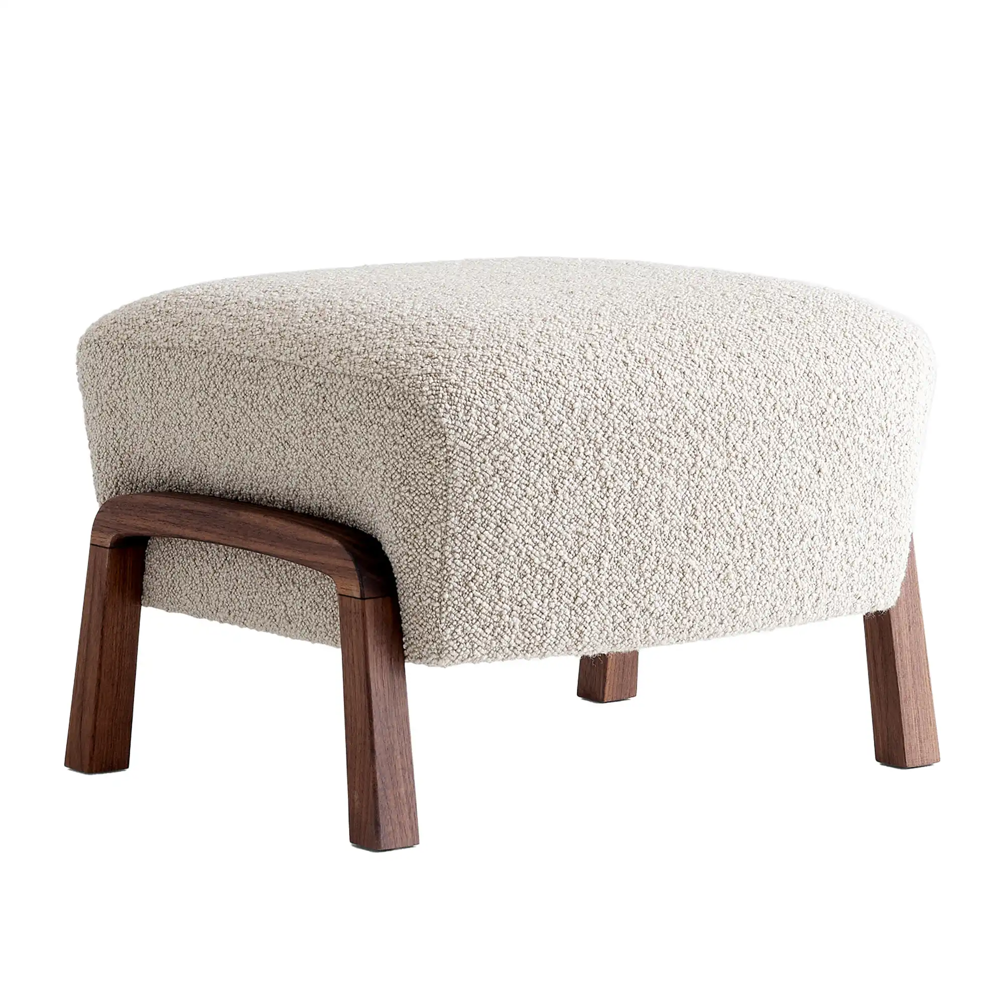 Wulff Pouf ATD3 Walnut