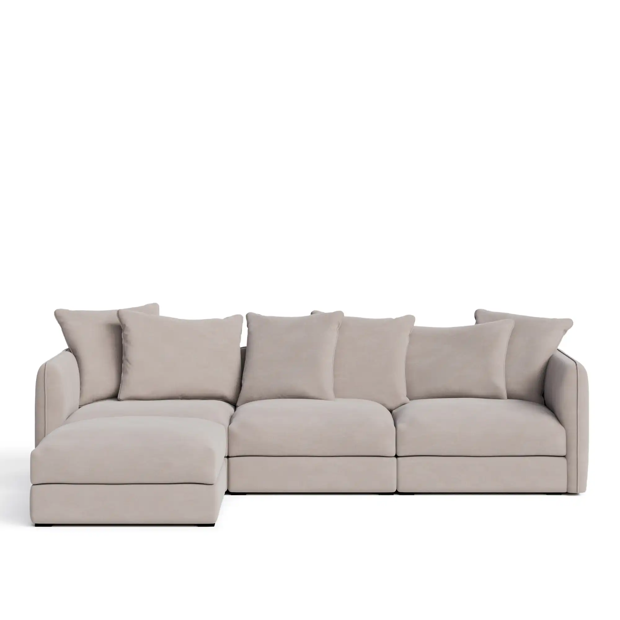 Pavarotti 3-Seater with Ottoman