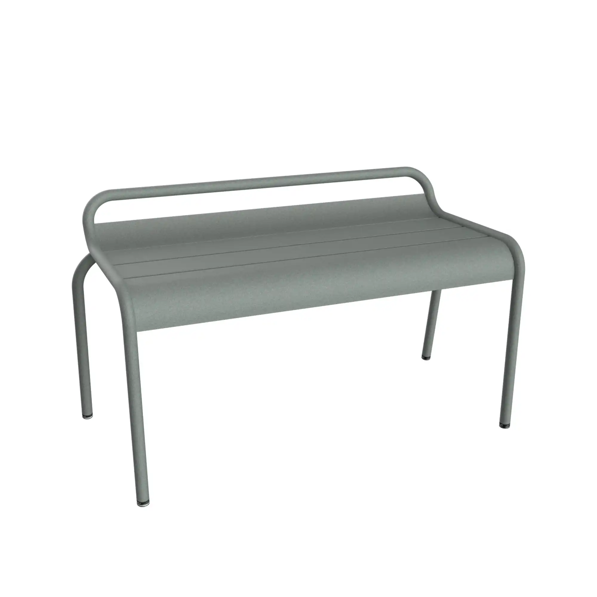 Luxembourg Compact Bench - Lapilli Grey