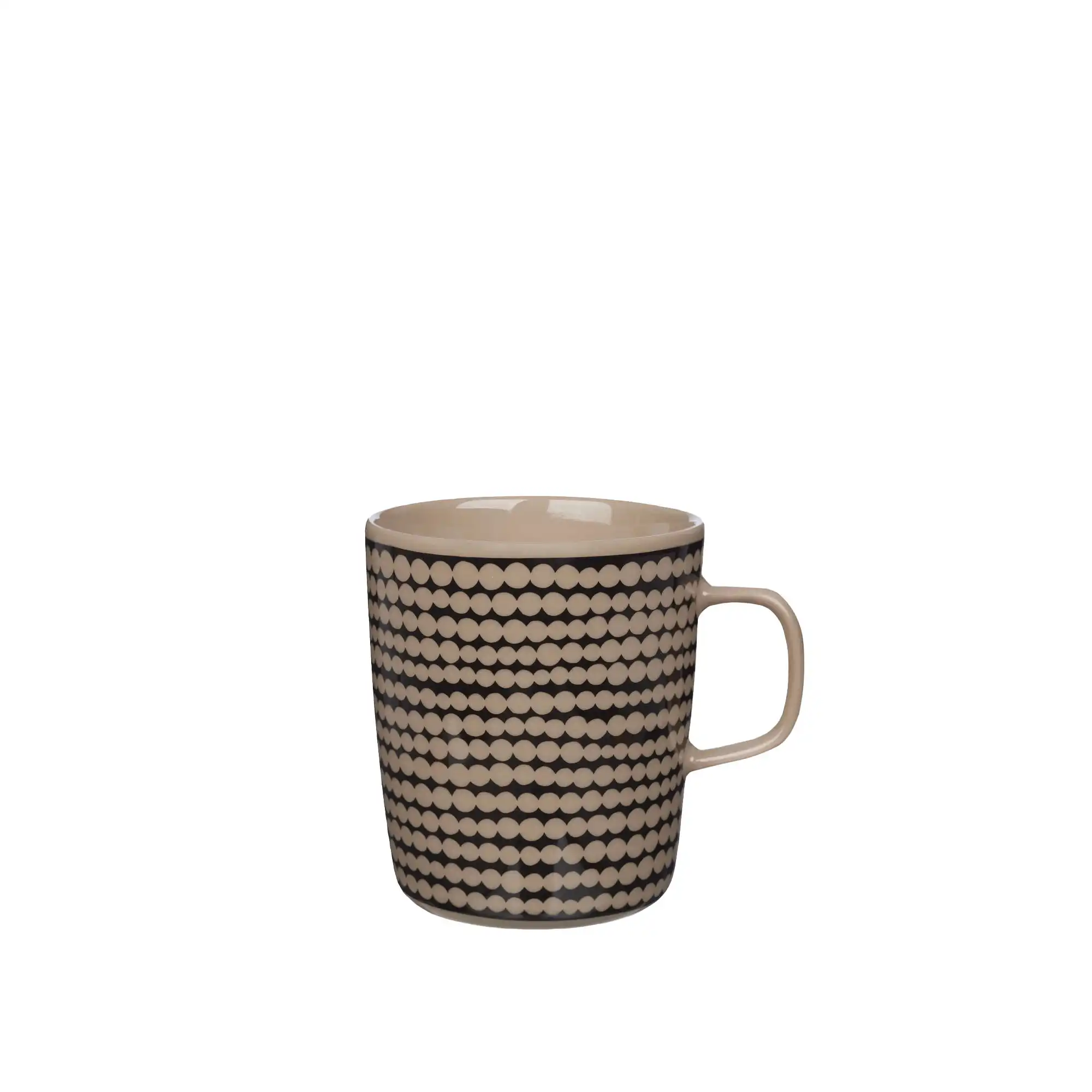 Siirtolapuutarha mugg 25 cl terra, black