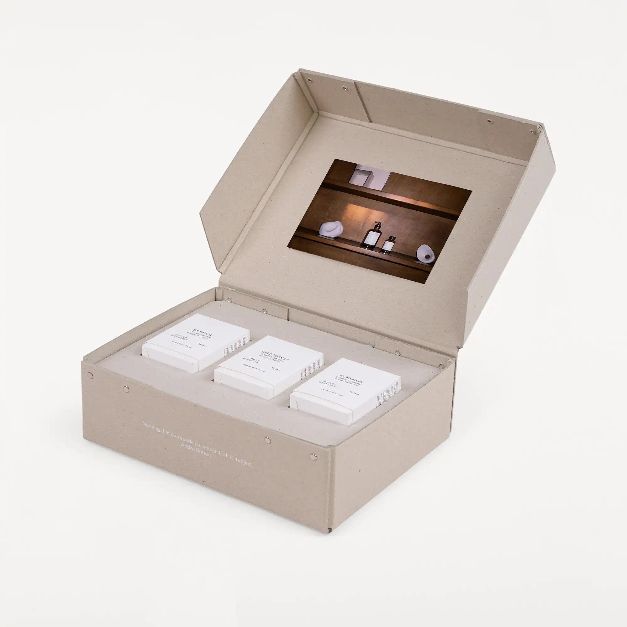 LÄNNA Gift Box - Scented Candle Set