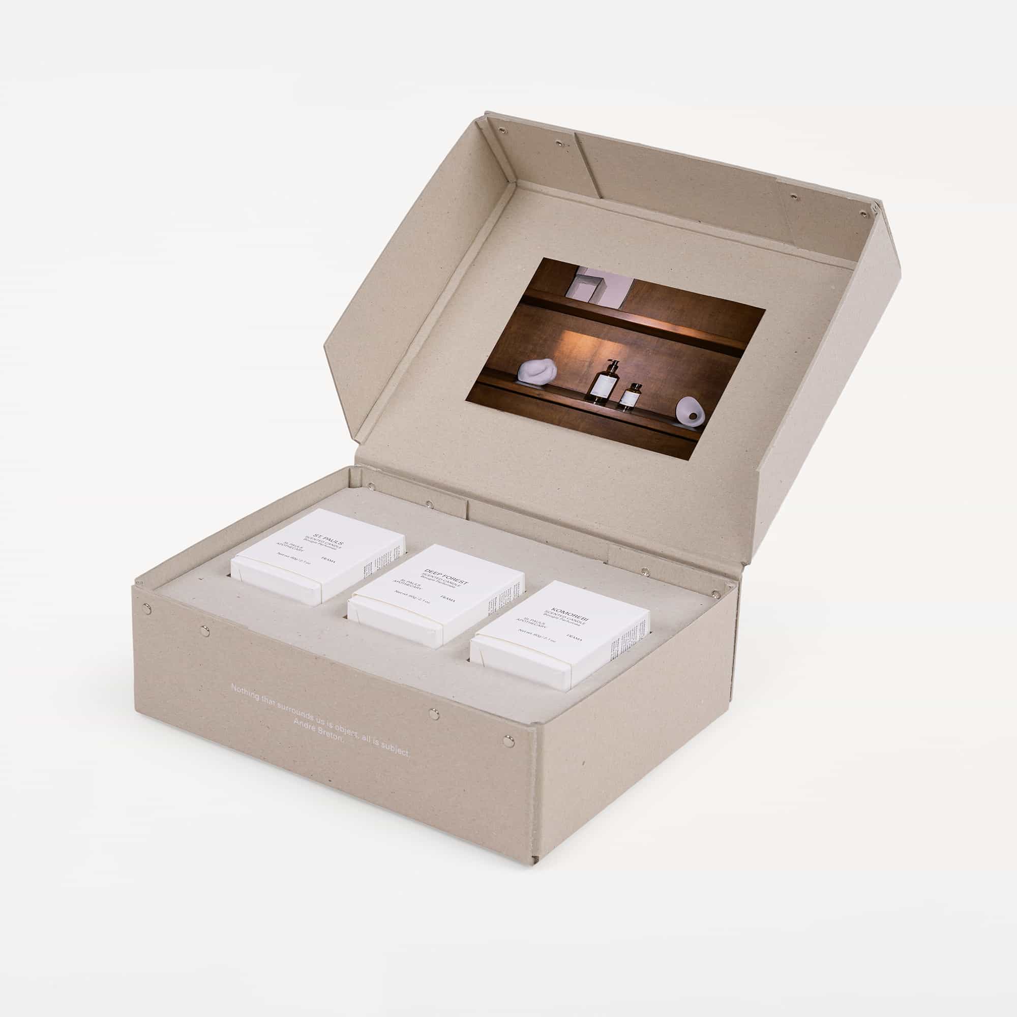 LÄNNA Gift Box - Scented Candle Set