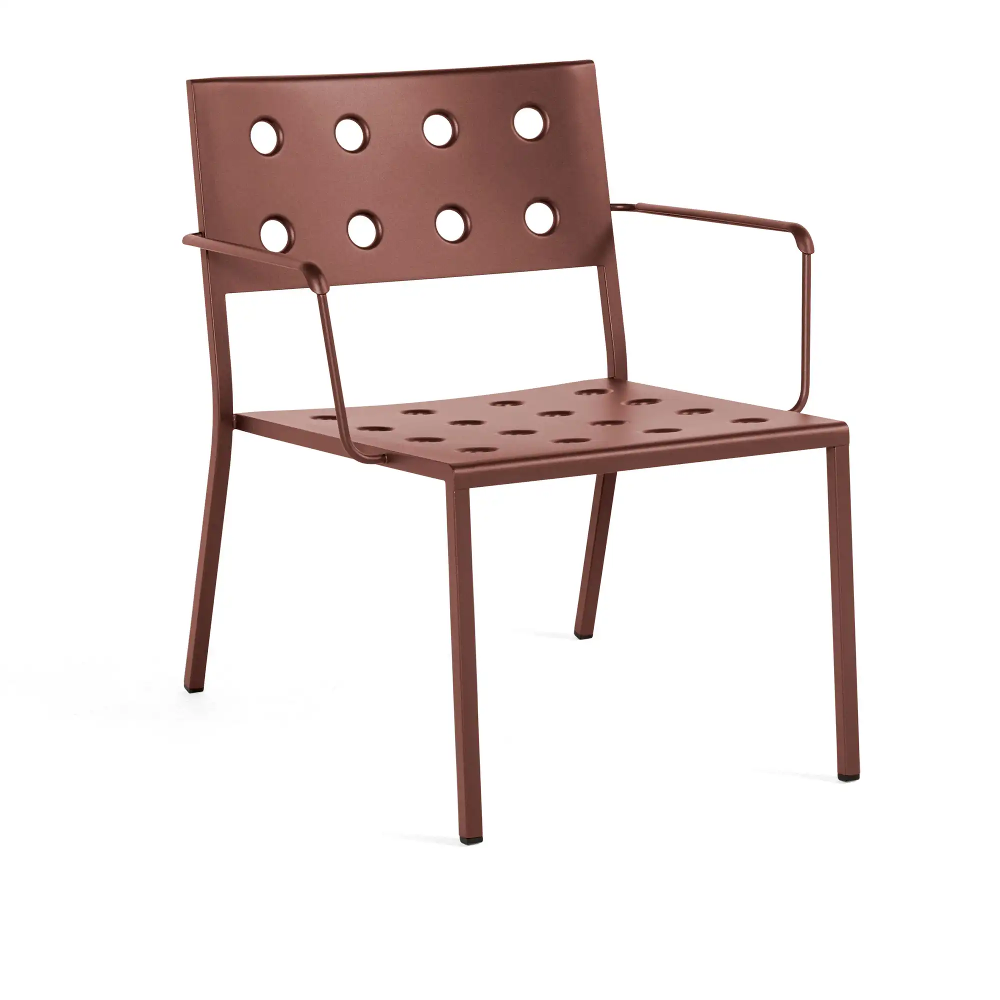 Balcony Lounge Armchair - Iron red