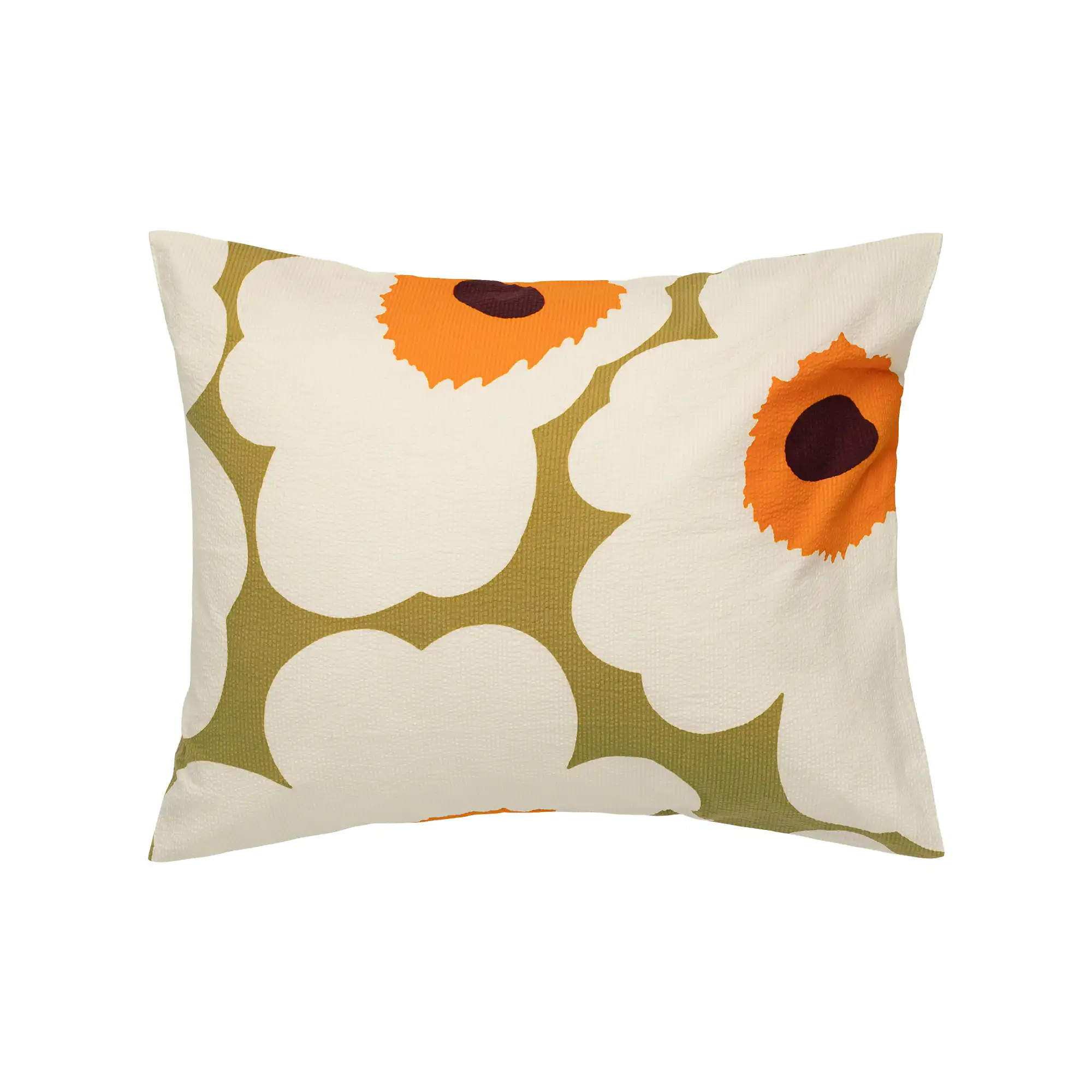 Unikko örngott Caramel, Cream & Warm Orange