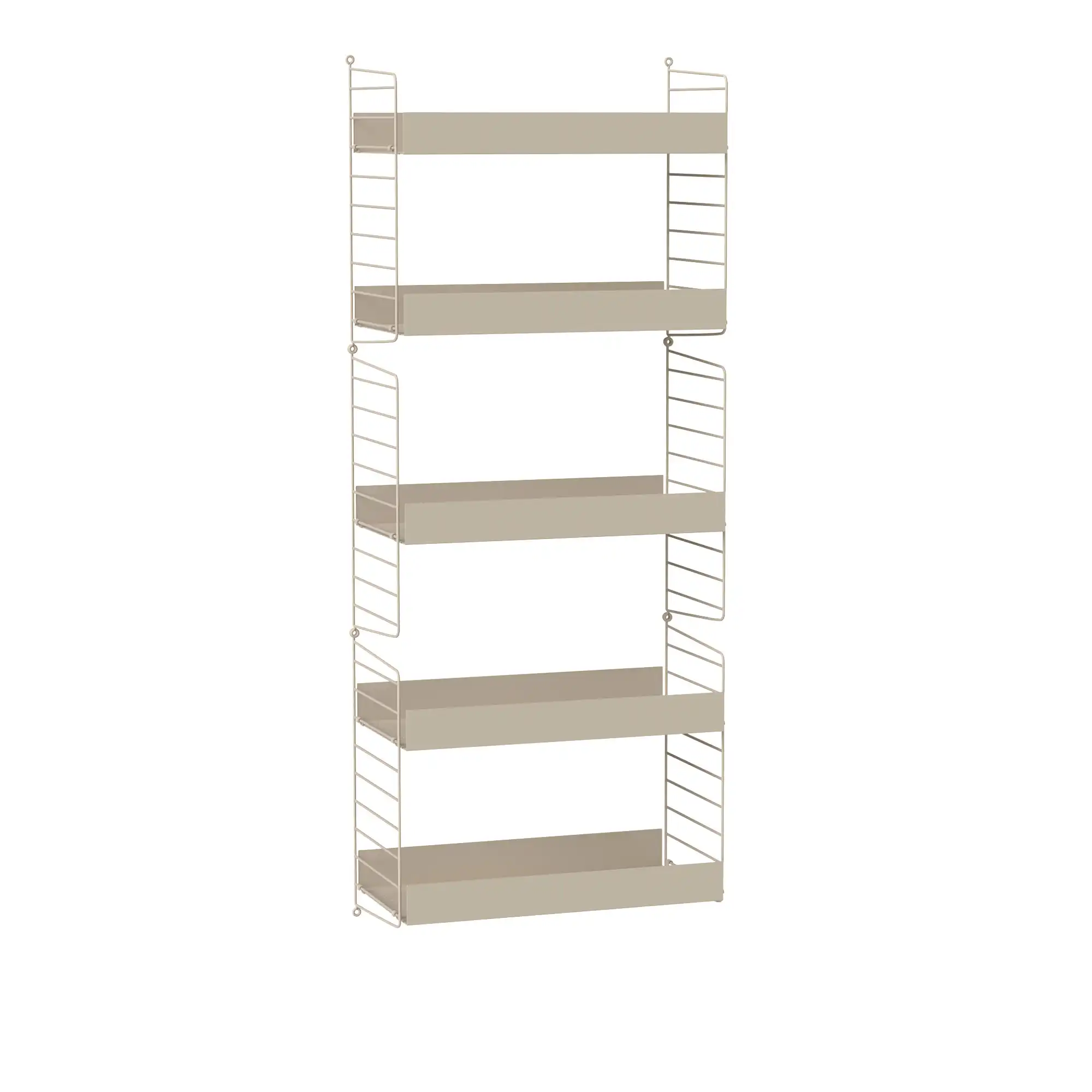 Vardagsrum hyllsystem B beige/beige