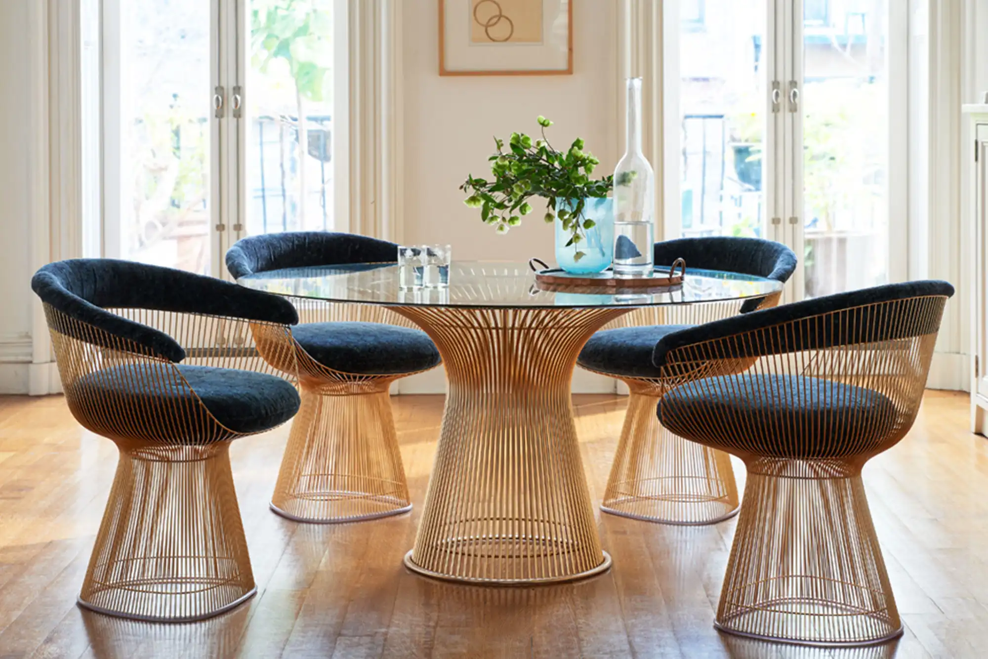 Platner Dining Table - 18k guld