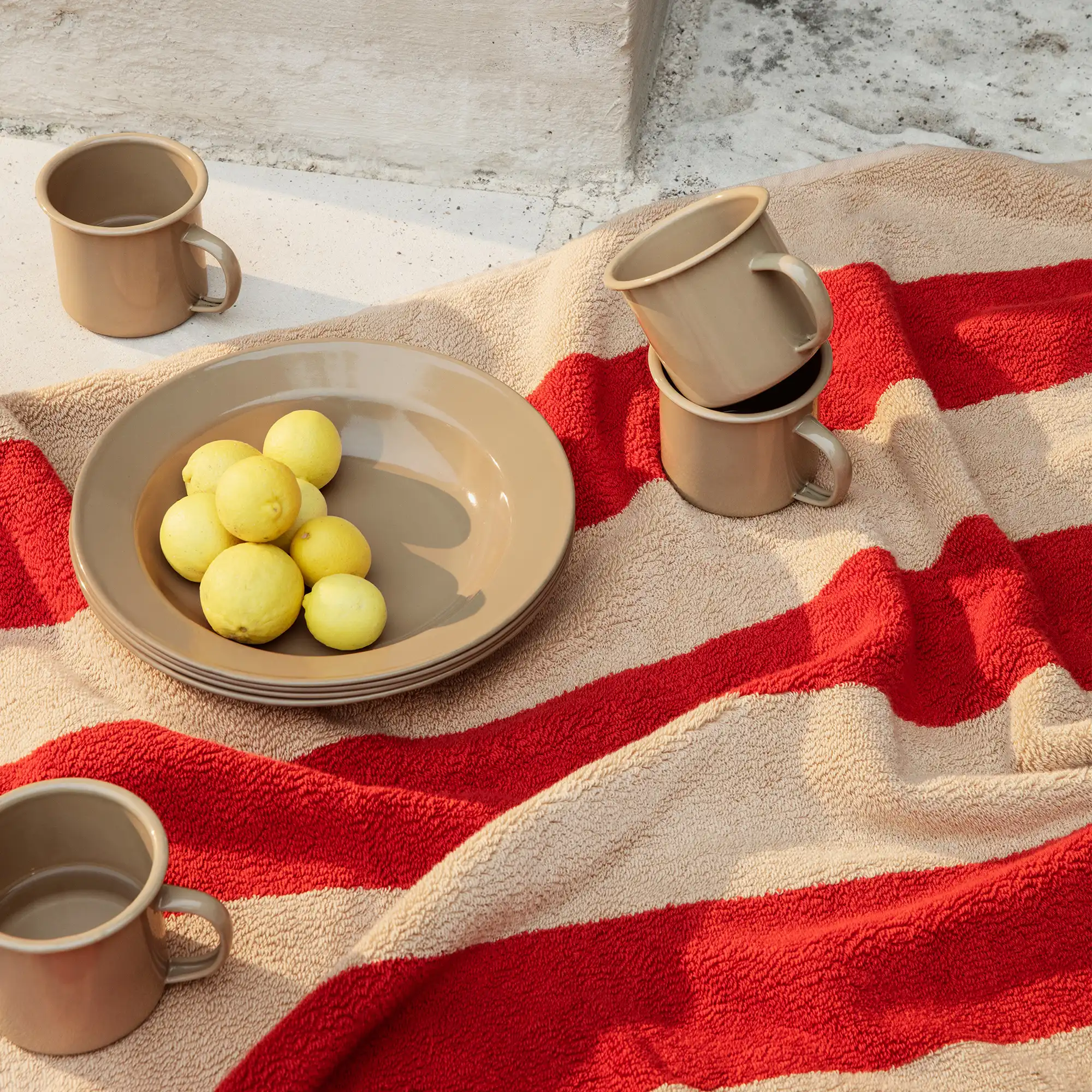 Yard Picnic Set Of 8 Cashmere