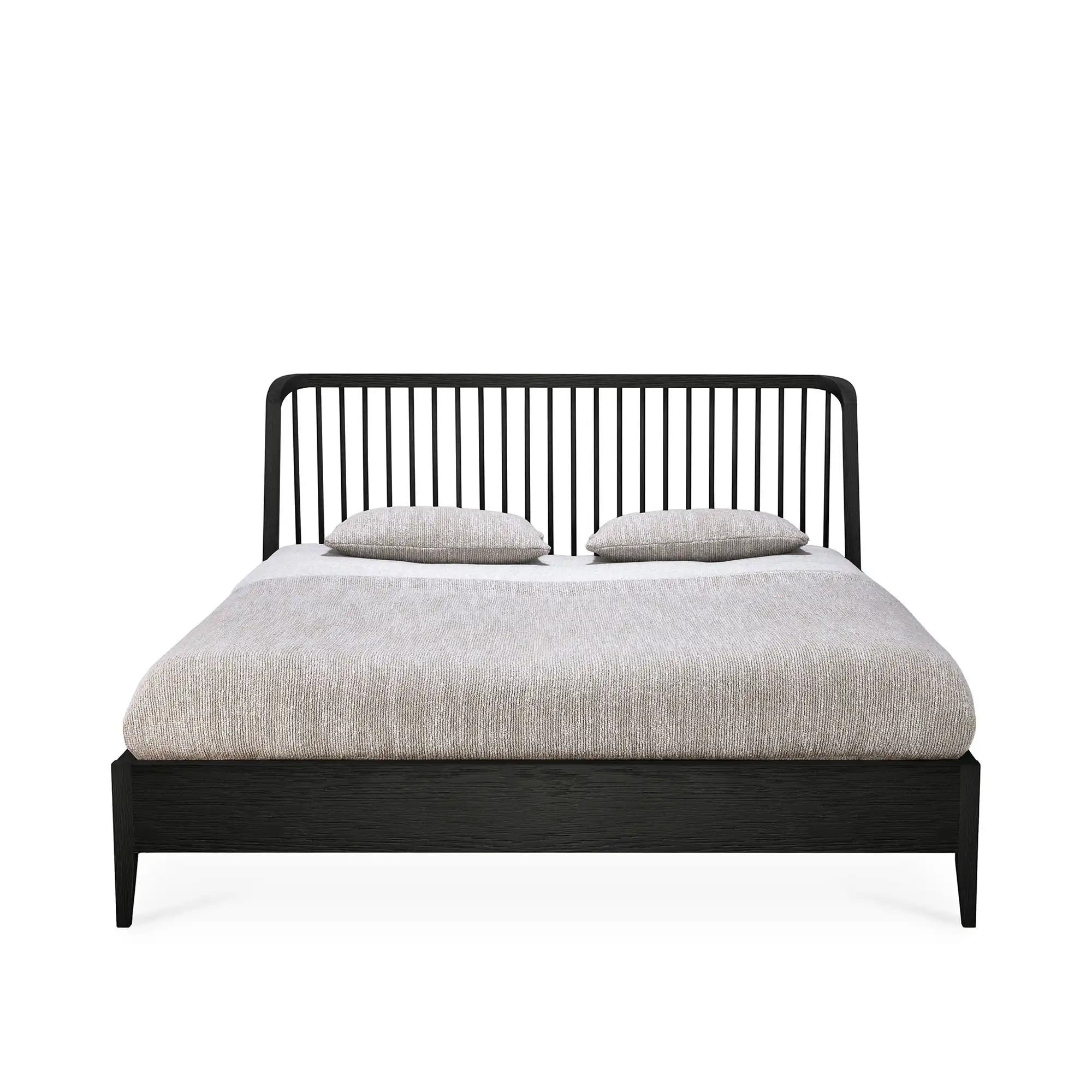 Spindle Bed Black Oak