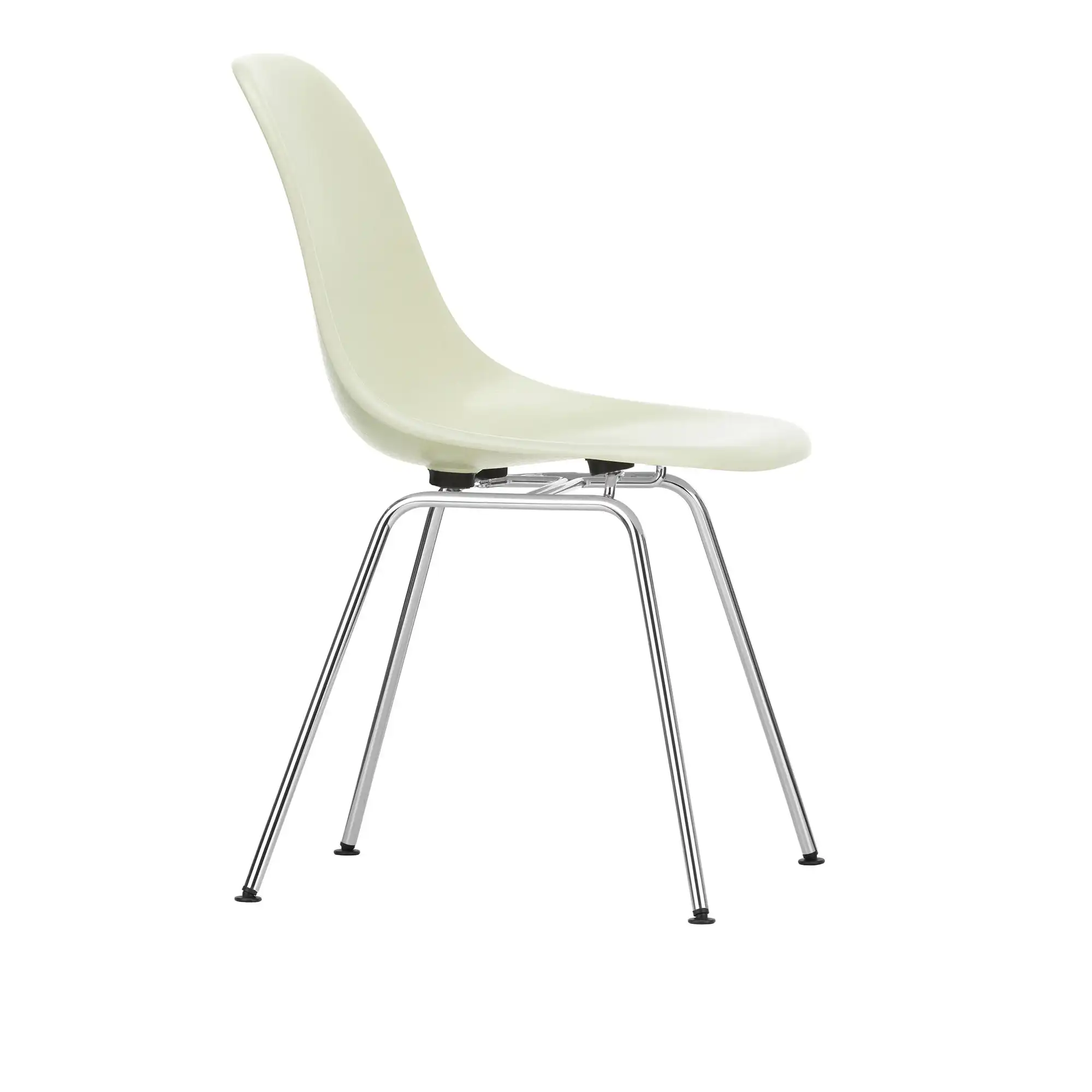 Eames Fiberglass Chair DSX stol Chrome