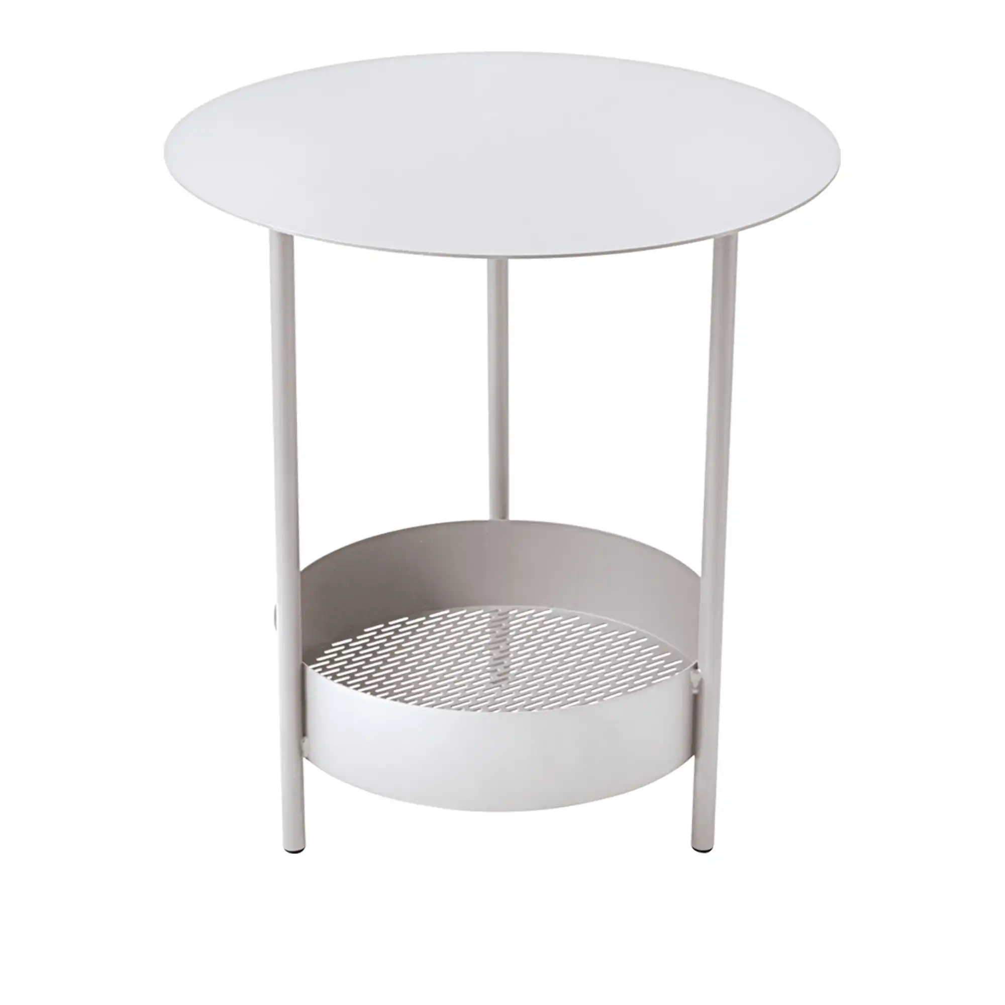 Salsa Pedestal Table - Cotton White