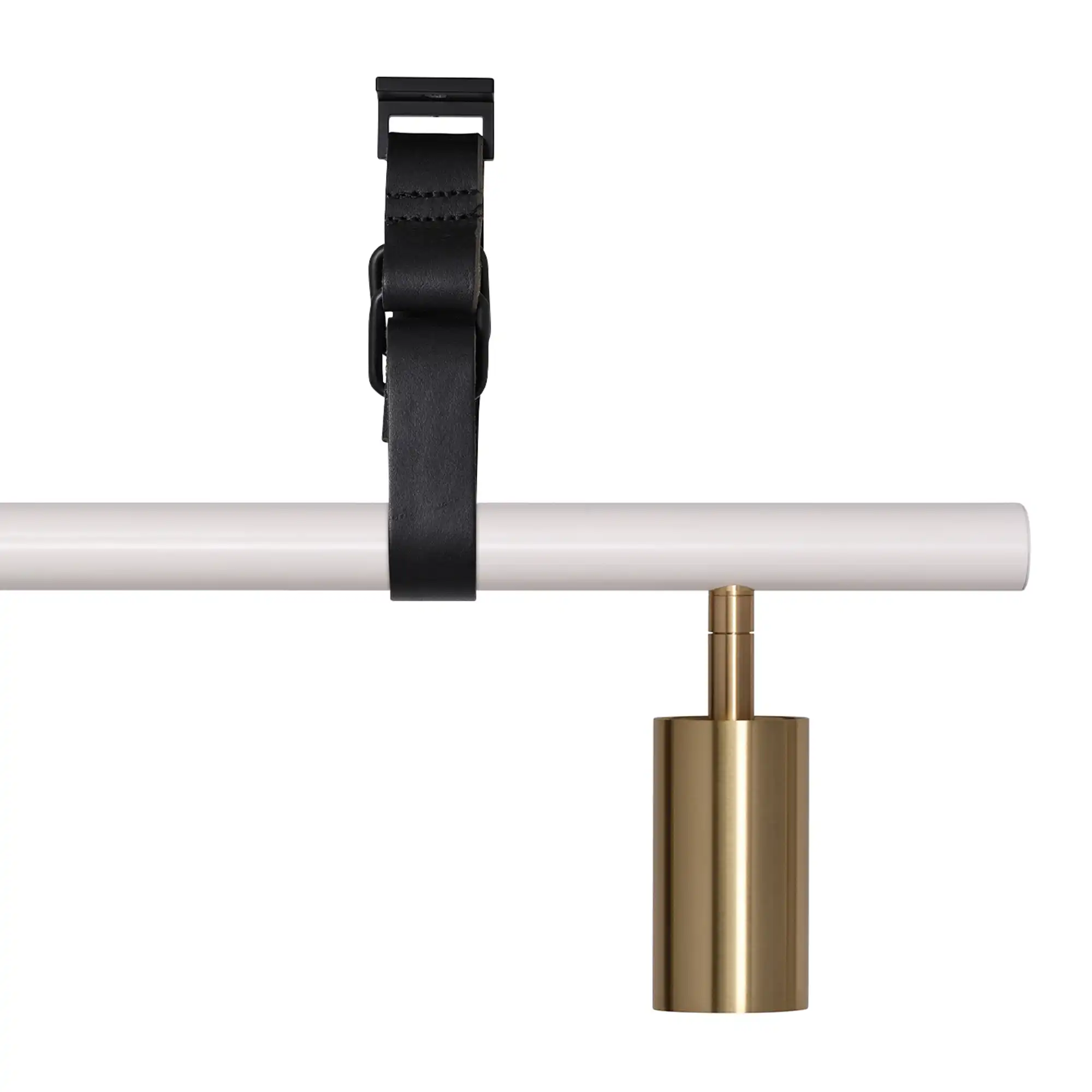 Long John 3 White/Brass